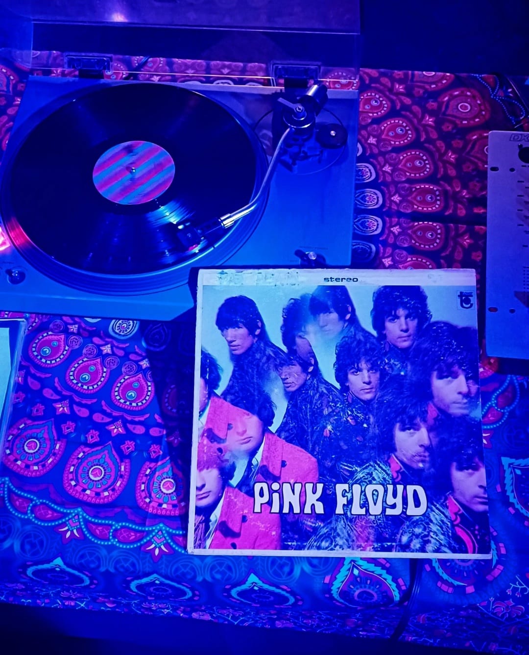 1967 with Pink Floyd, The Piper At The Gates of Dawn LP