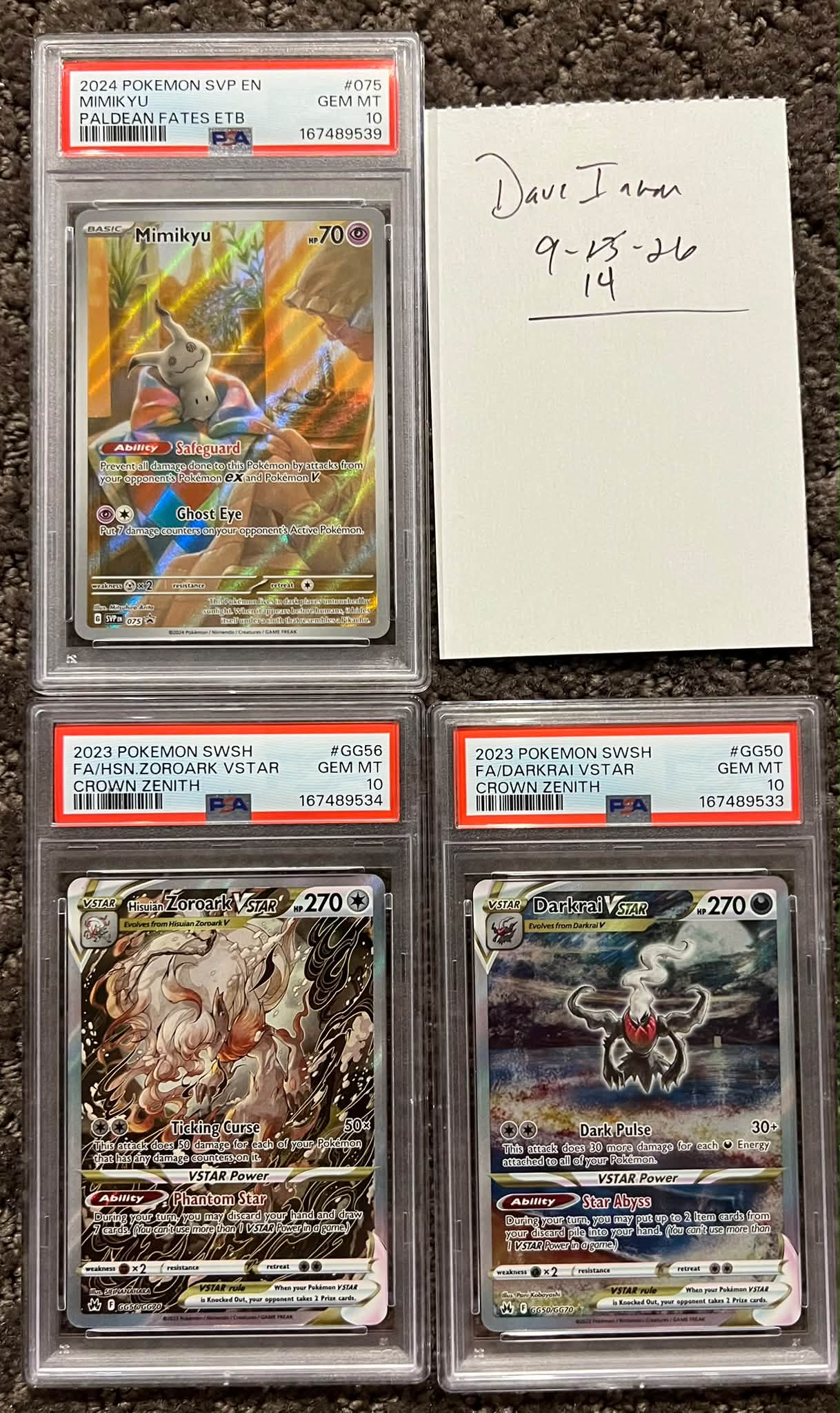 PSA 10 Pokémon cards for sale: Pikachu, First Partner, Destined