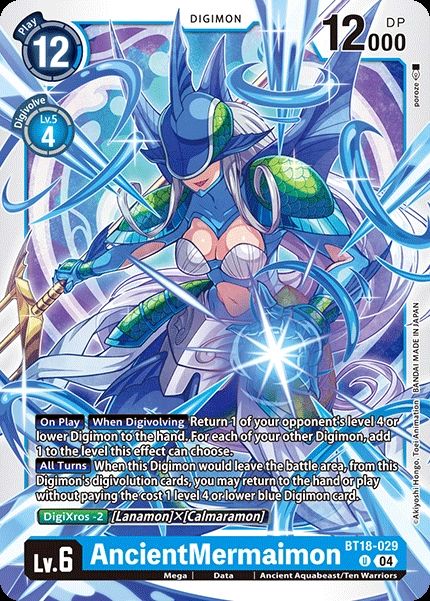 Digimon Card Game TCG 2020 | With three Ranamon and three Calamaramon ...