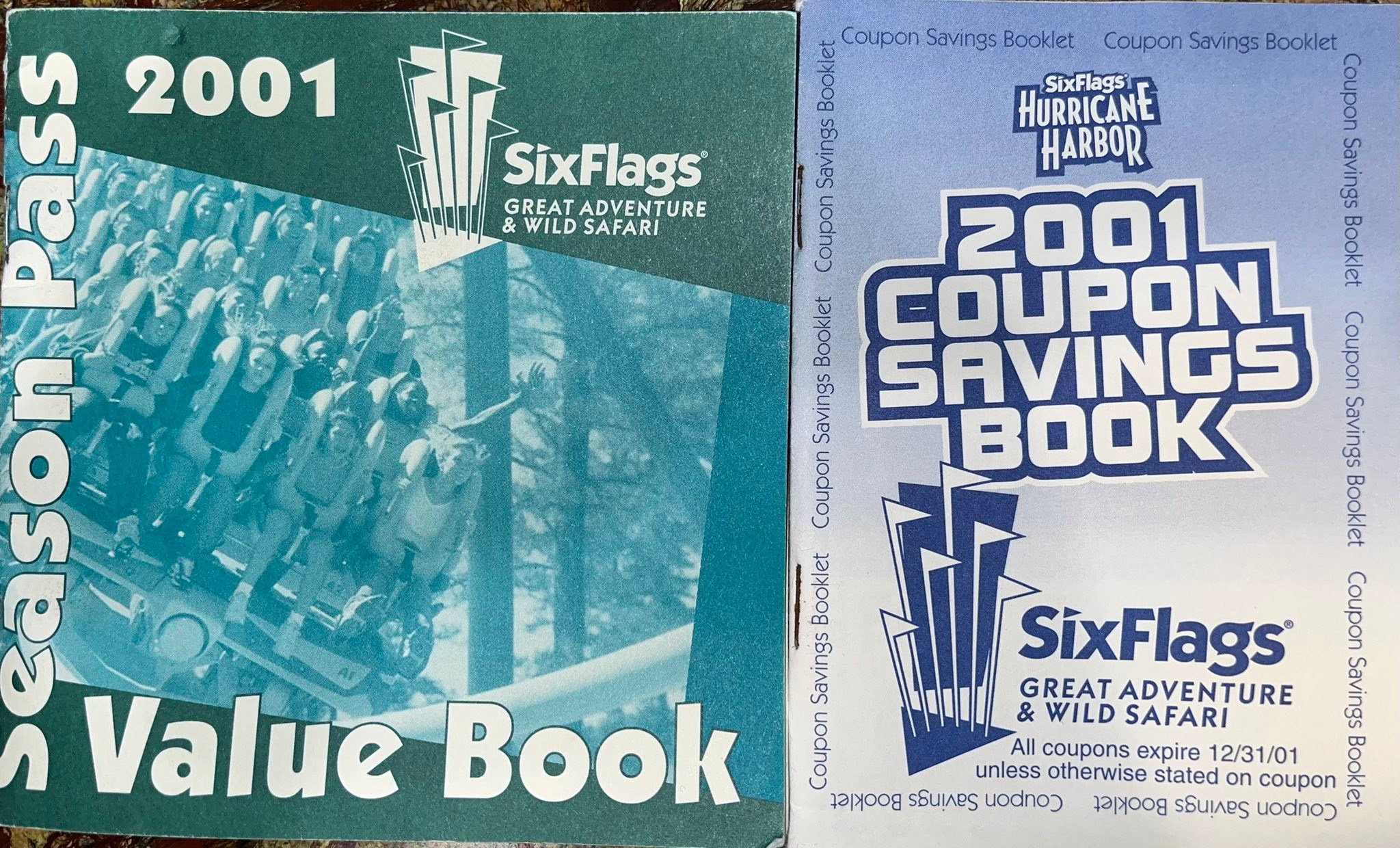 Concert lineup from 2001
