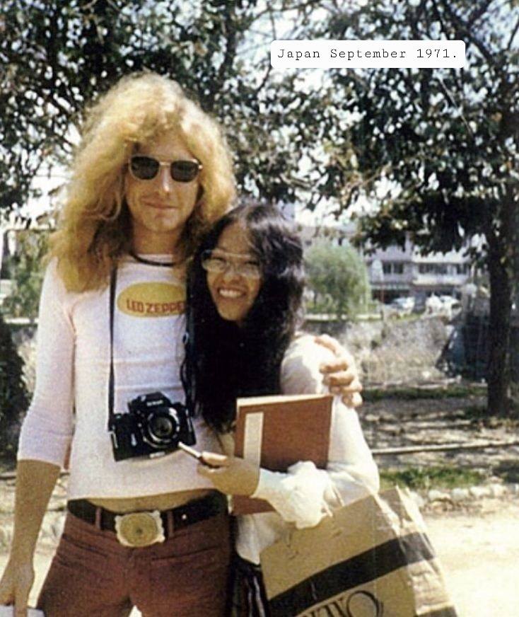 On this day in 1994, I appeared with Robert Plant on Asahi TV in