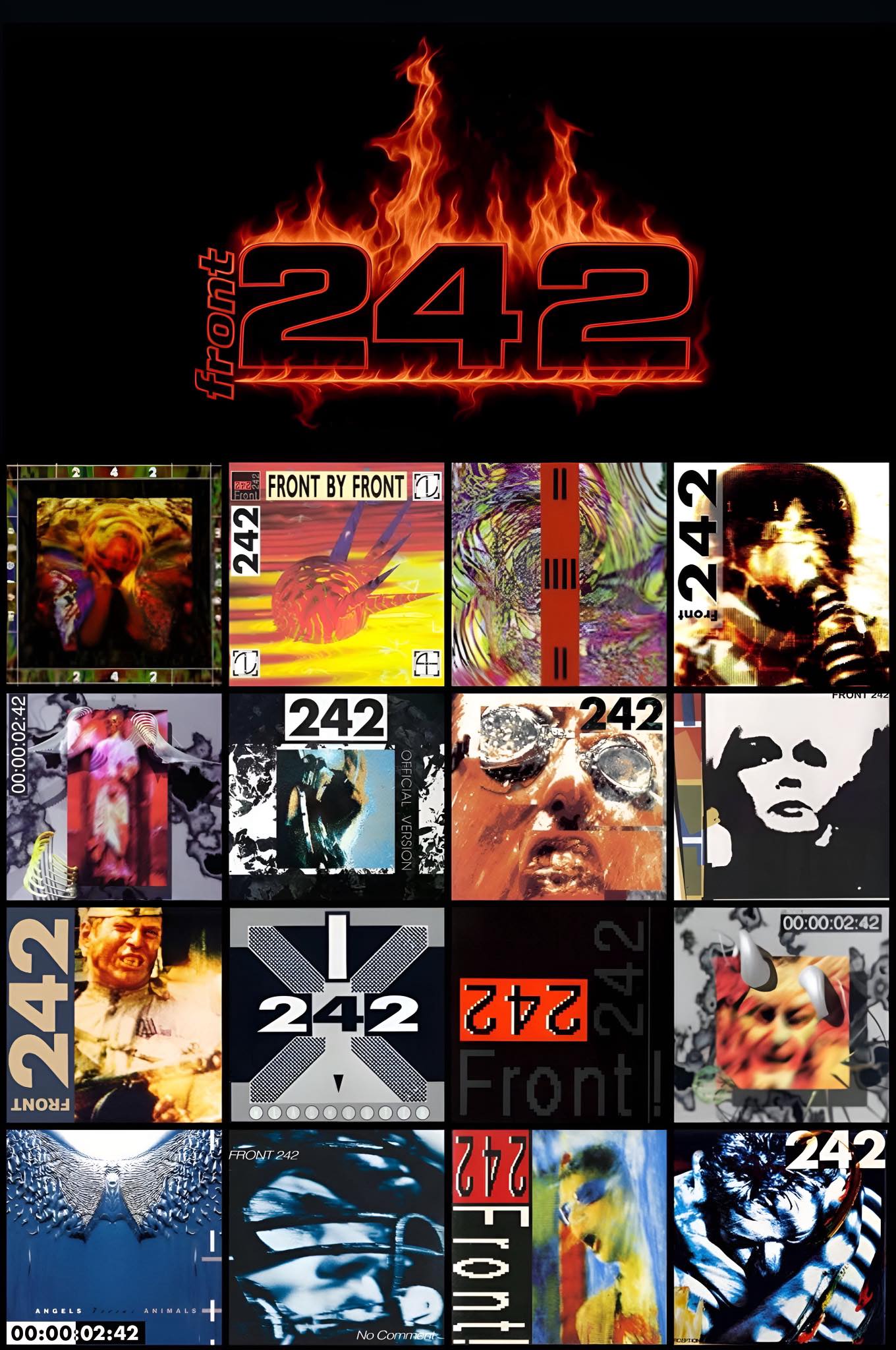 Front 242's album No Comment and Electric Body Music