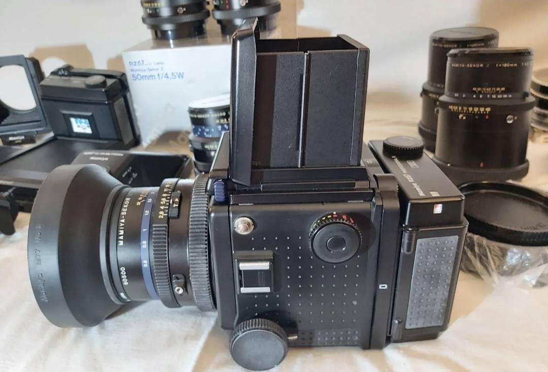 Mamiya Sekor Shift Z 75mm f/4.5 W lens compatibility with medium