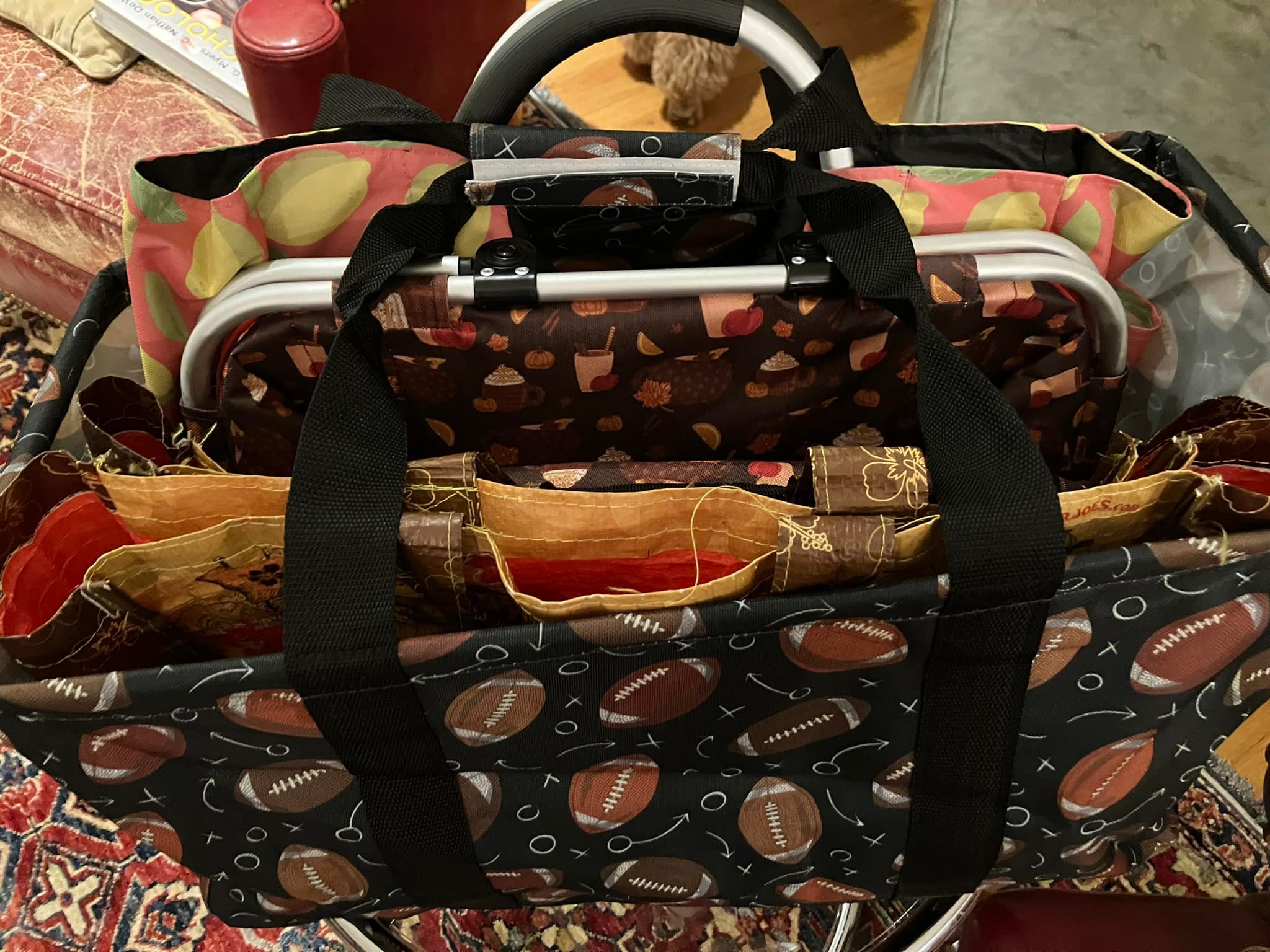 Large Utility Tote Bag – Perfect For Beach, Laundry, Or Picnic (Foldable Canvas Organizer)