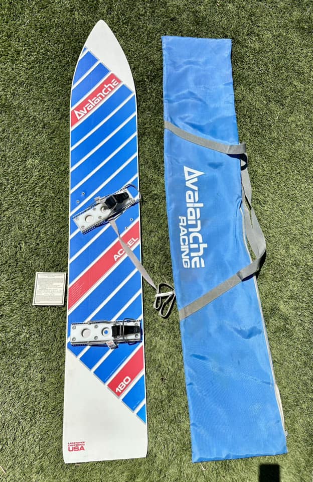 Vintage Avalanche Accel 180 Snowboard from the 80's