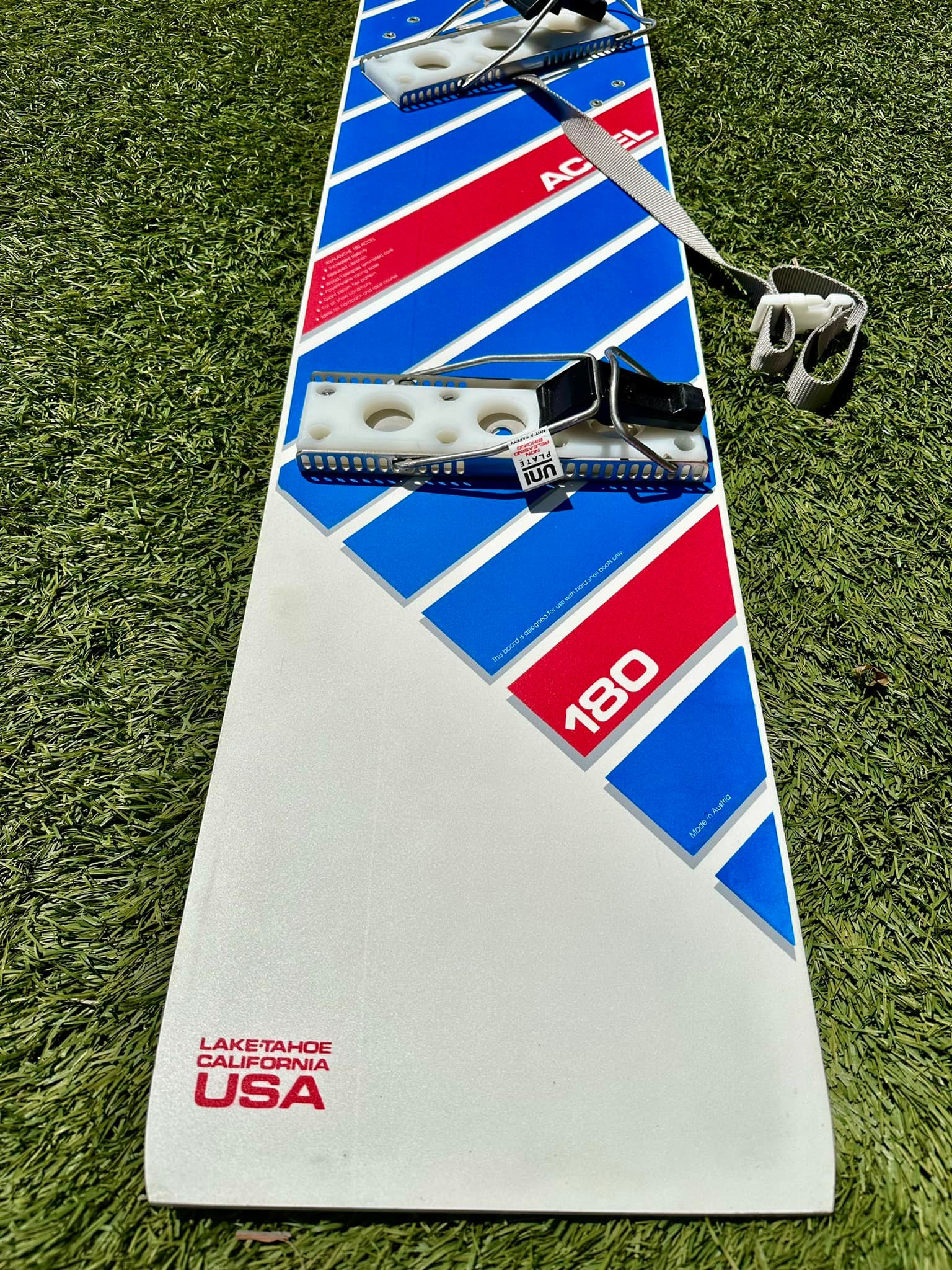 Vintage Avalanche Accel 180 Snowboard from the 80's