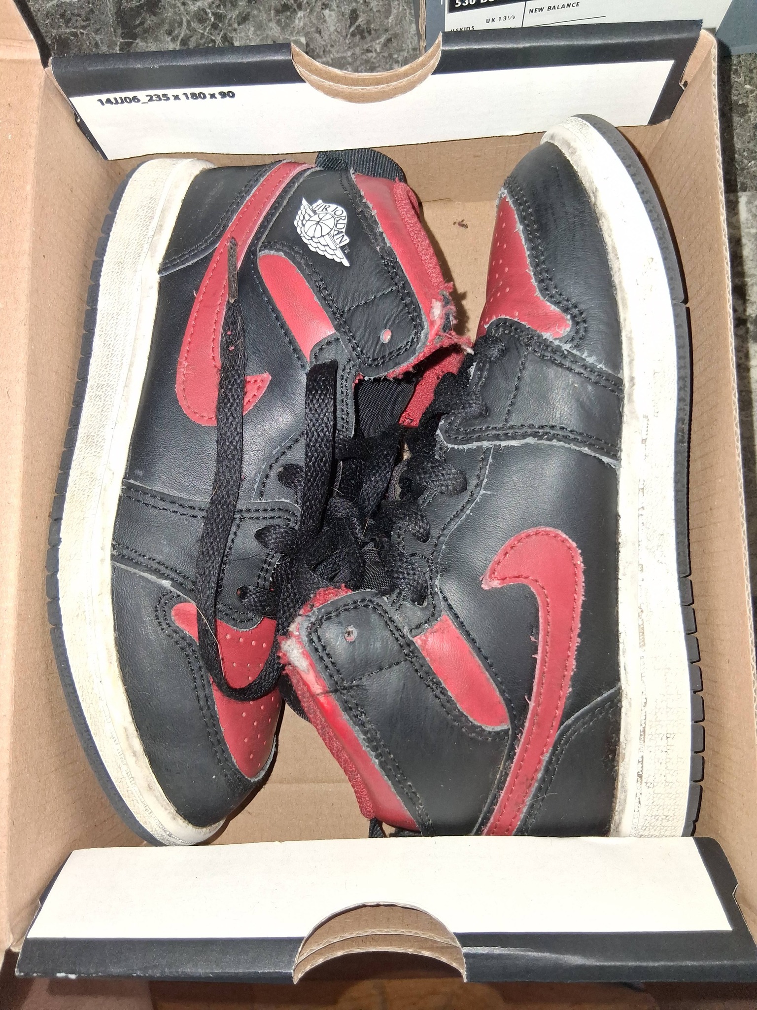 Claimed and picked up Pick up in Bronx 10456 Red and black jordan