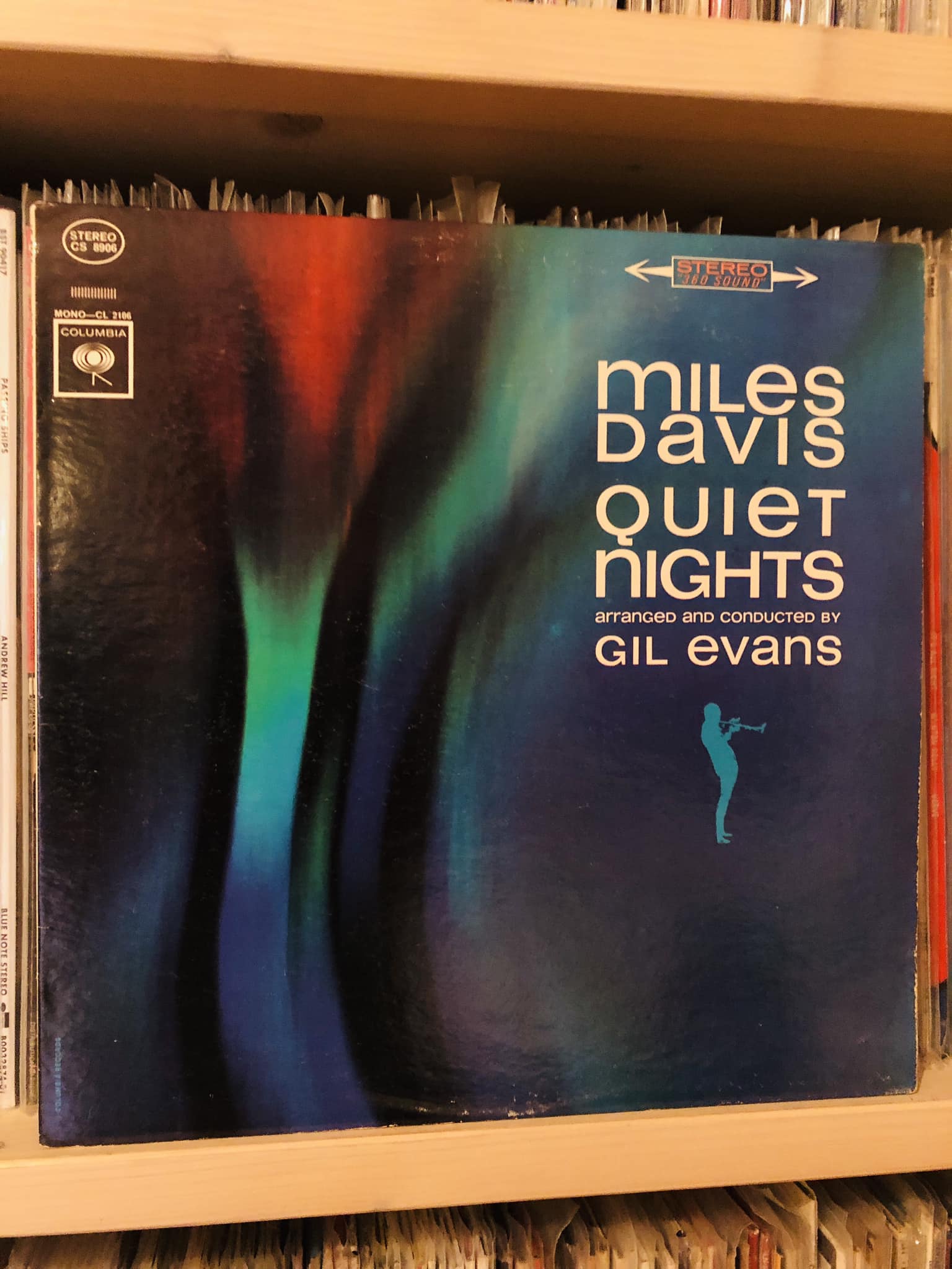 Miles Davis and Gil Evans Orchestra album cover by Scott Hyde