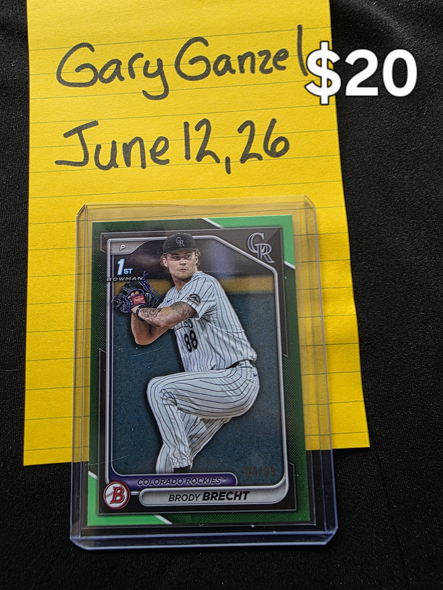 Singles for Sale!!! ???? 2025 Topps 1st Bowman Warren Calcano 