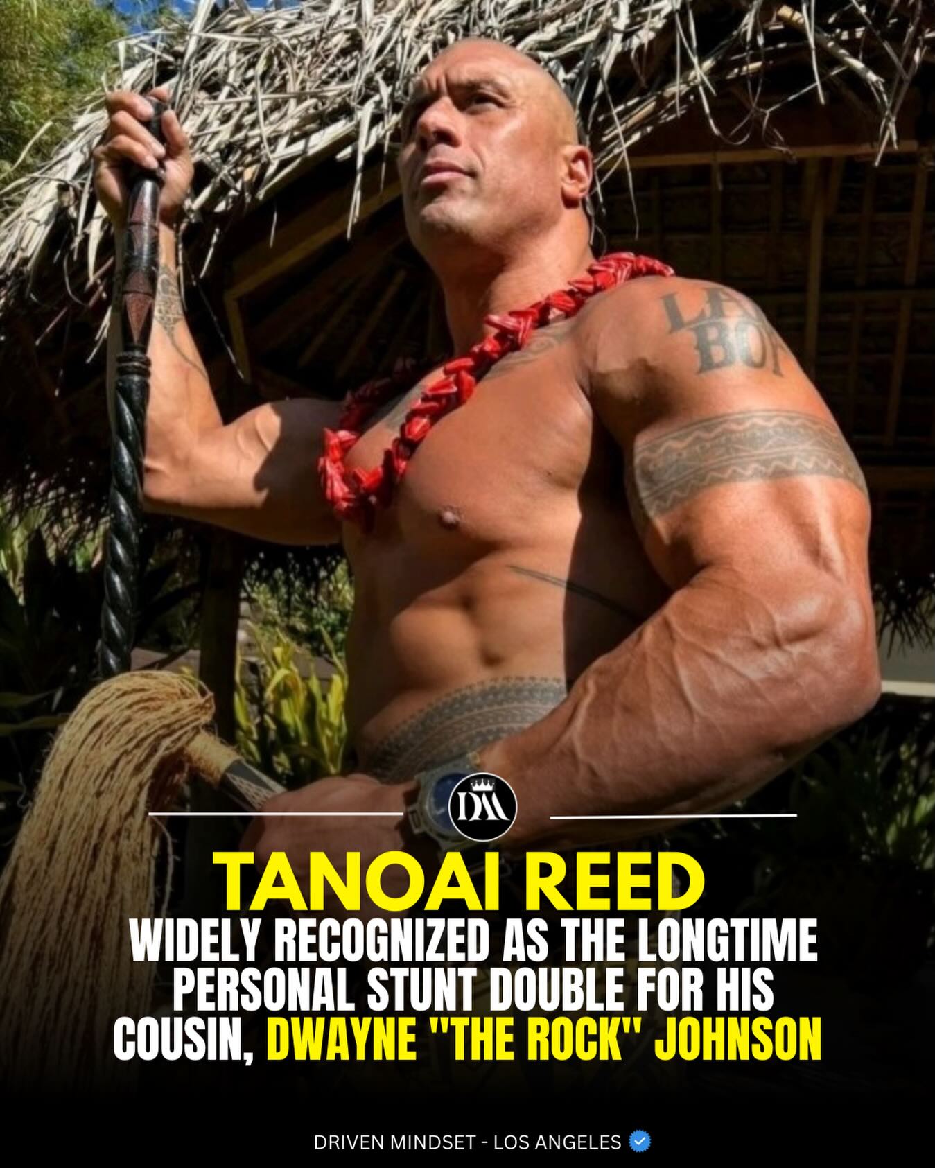 Driven Mindset - Tanoai Reed is a prominent American... | Facebook