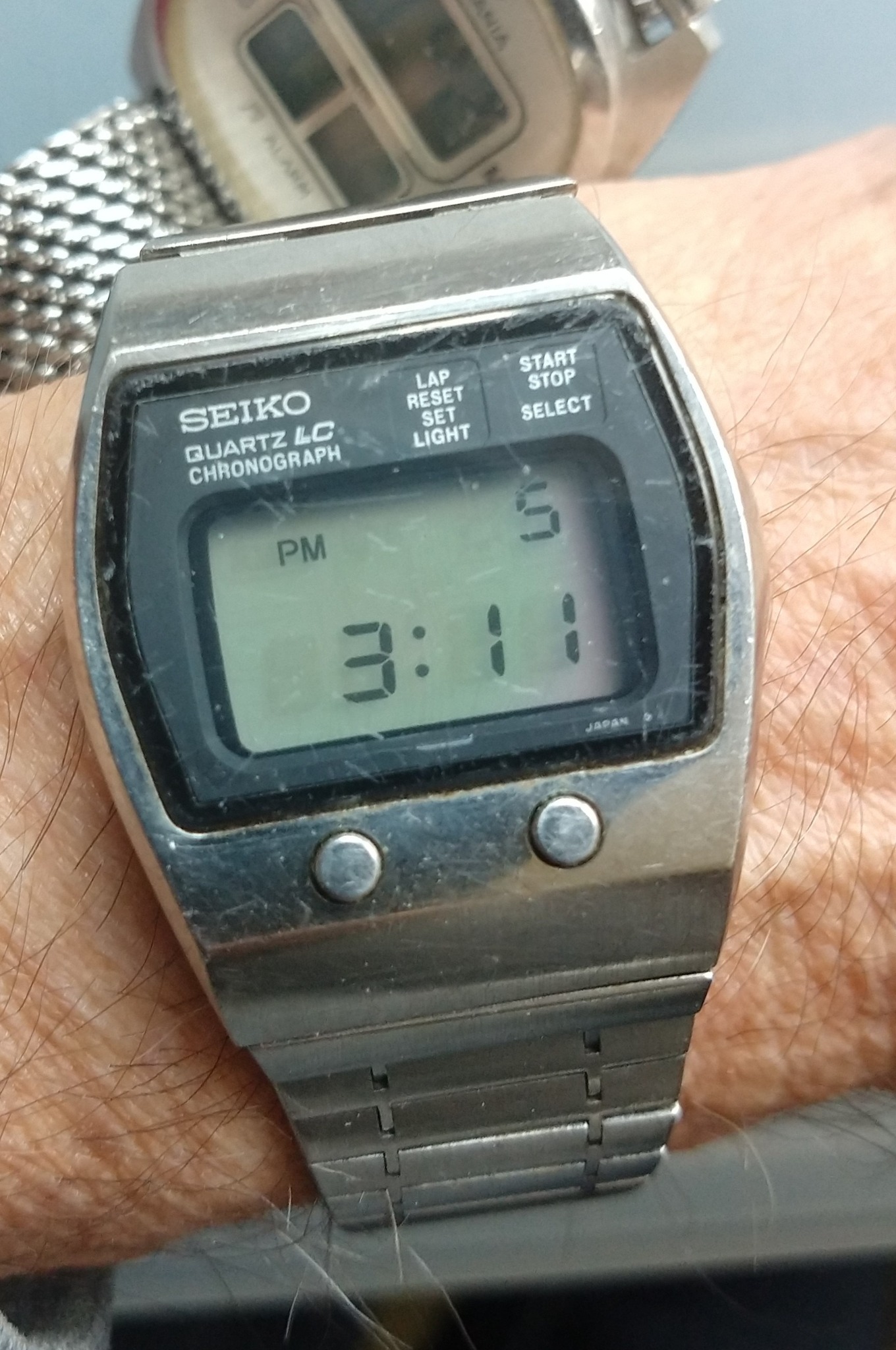 Seiko 0634-5001, the first digital chronograph. Managed to get it 