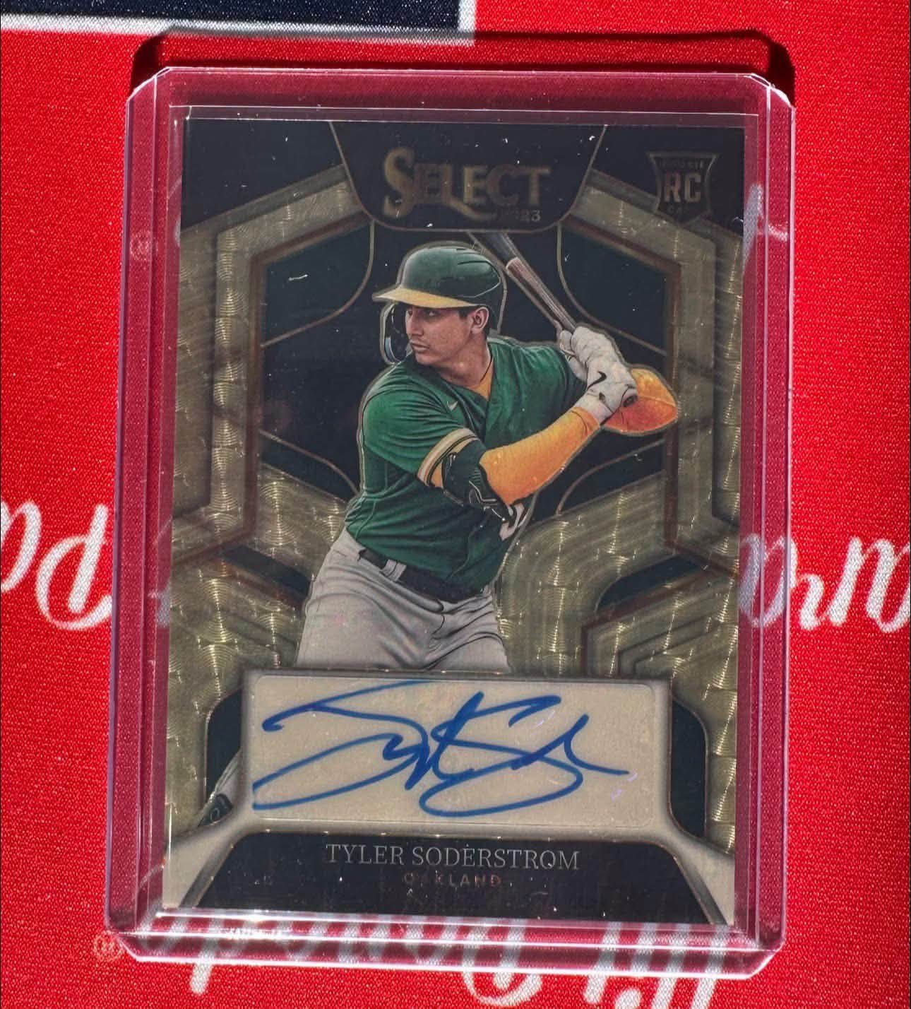 TYLER SODERSTROM 直筆サインボール A's TYLER SODERSTROM 直筆サイン