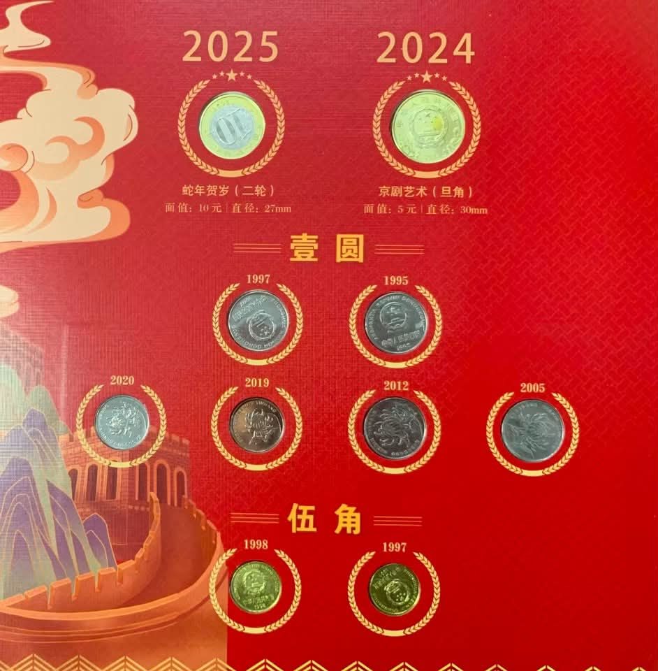 Chinese commemorative coins and currency for sale