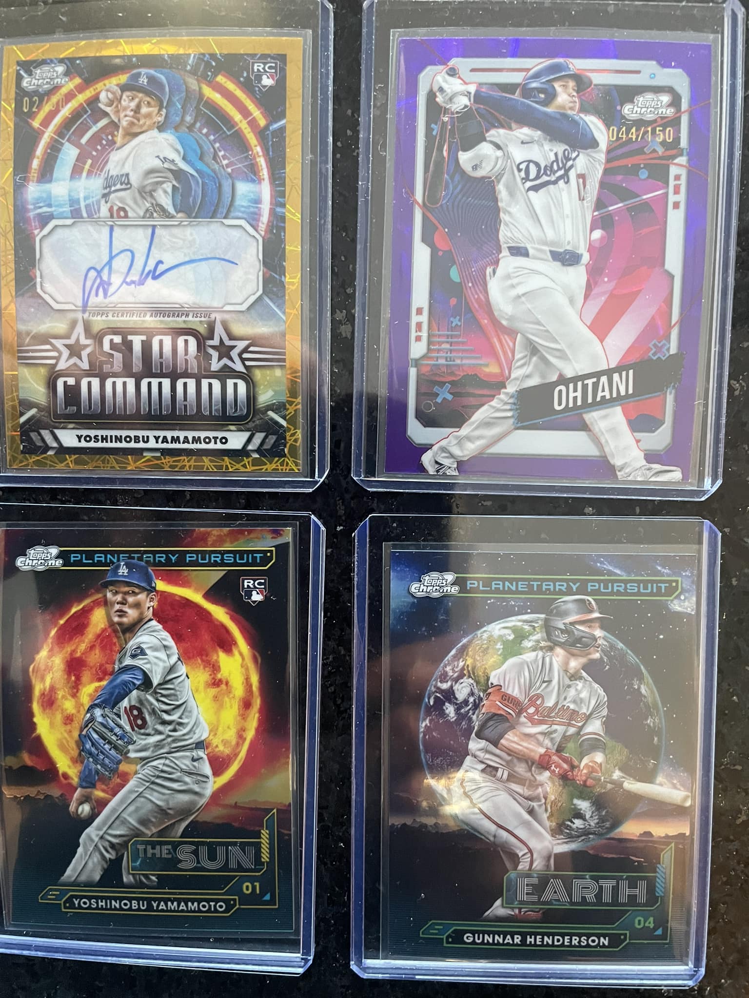 New this week #tripleplaysportscards #tribute #toppschrome cosmic