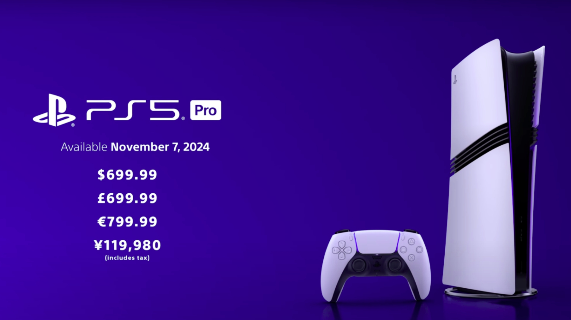 The PS5 Pro is $699 and doesn't come with a disc drive. 😐