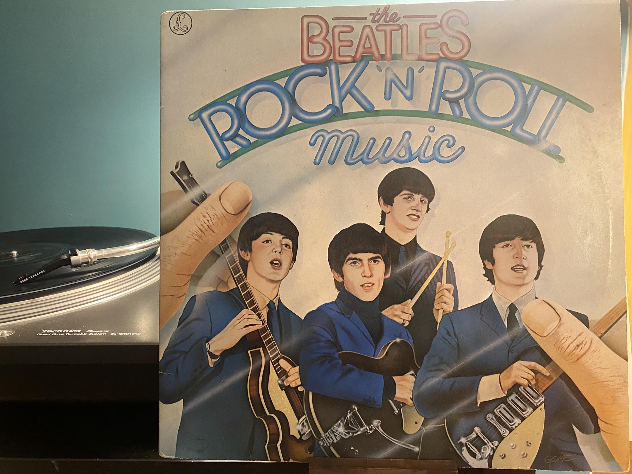 The Beatles compilation double record album Rock 