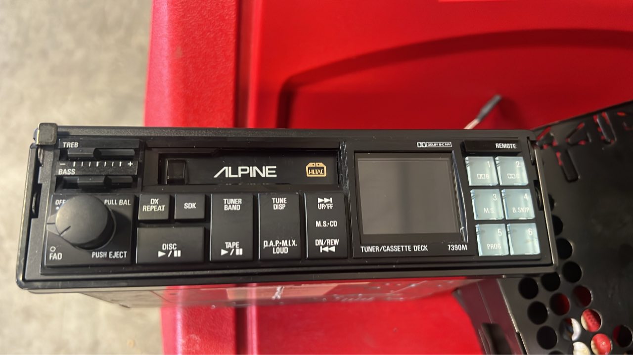 Who repairs older Alpine car stereos?