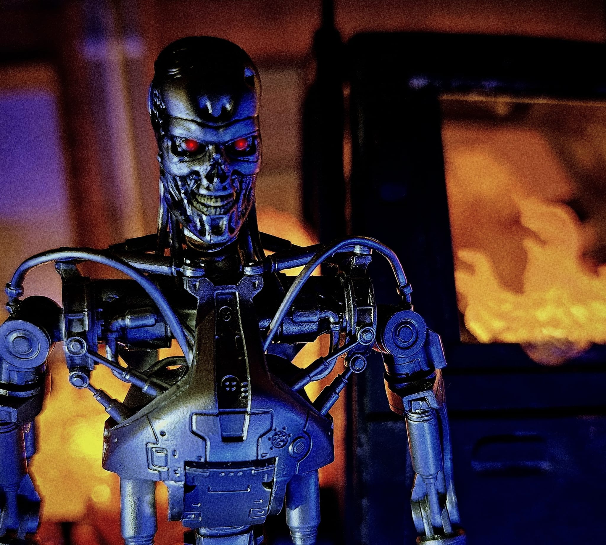 Mafex 1/12 scale endoskeleton toy