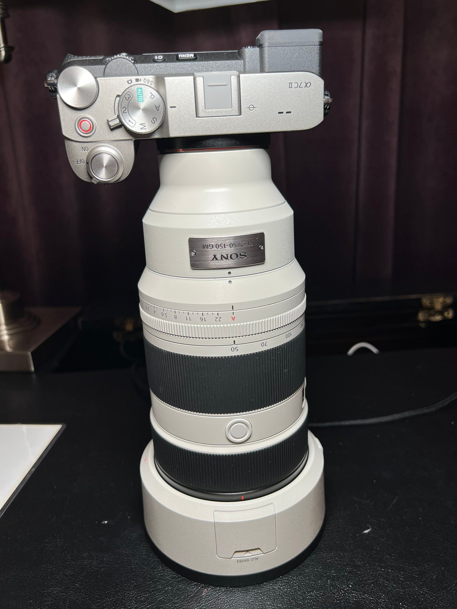 Testing Schneider Kreuznach Componon 150 f 5.6 lens on Sony A7II