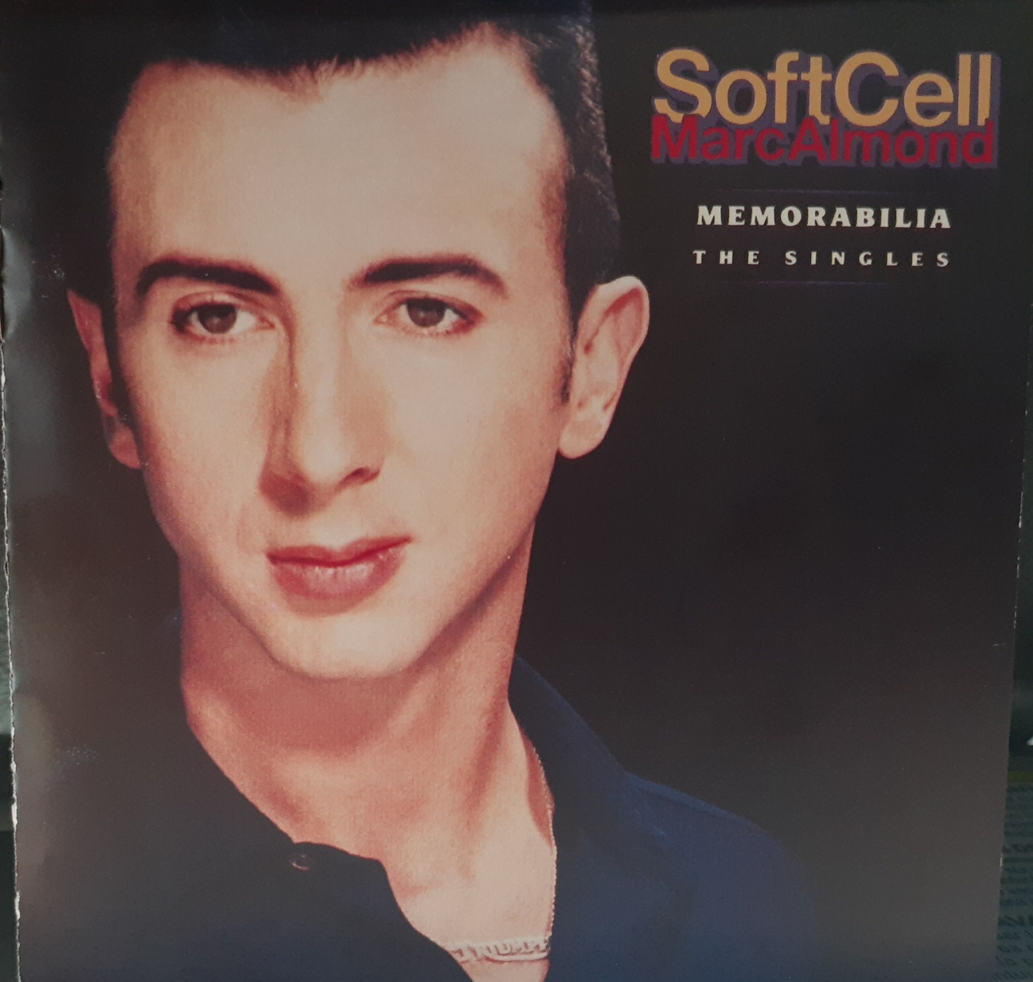 Getting some of my SOFT CELL cd albums signed by MARC ALMOND