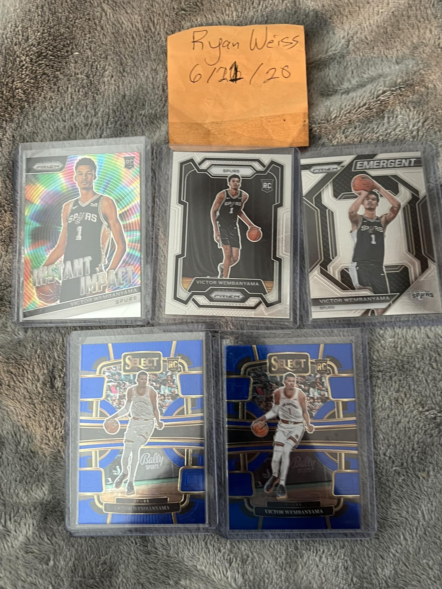 $650 NBA PSA Rookie Lot Shai, Chet, & Haliburton