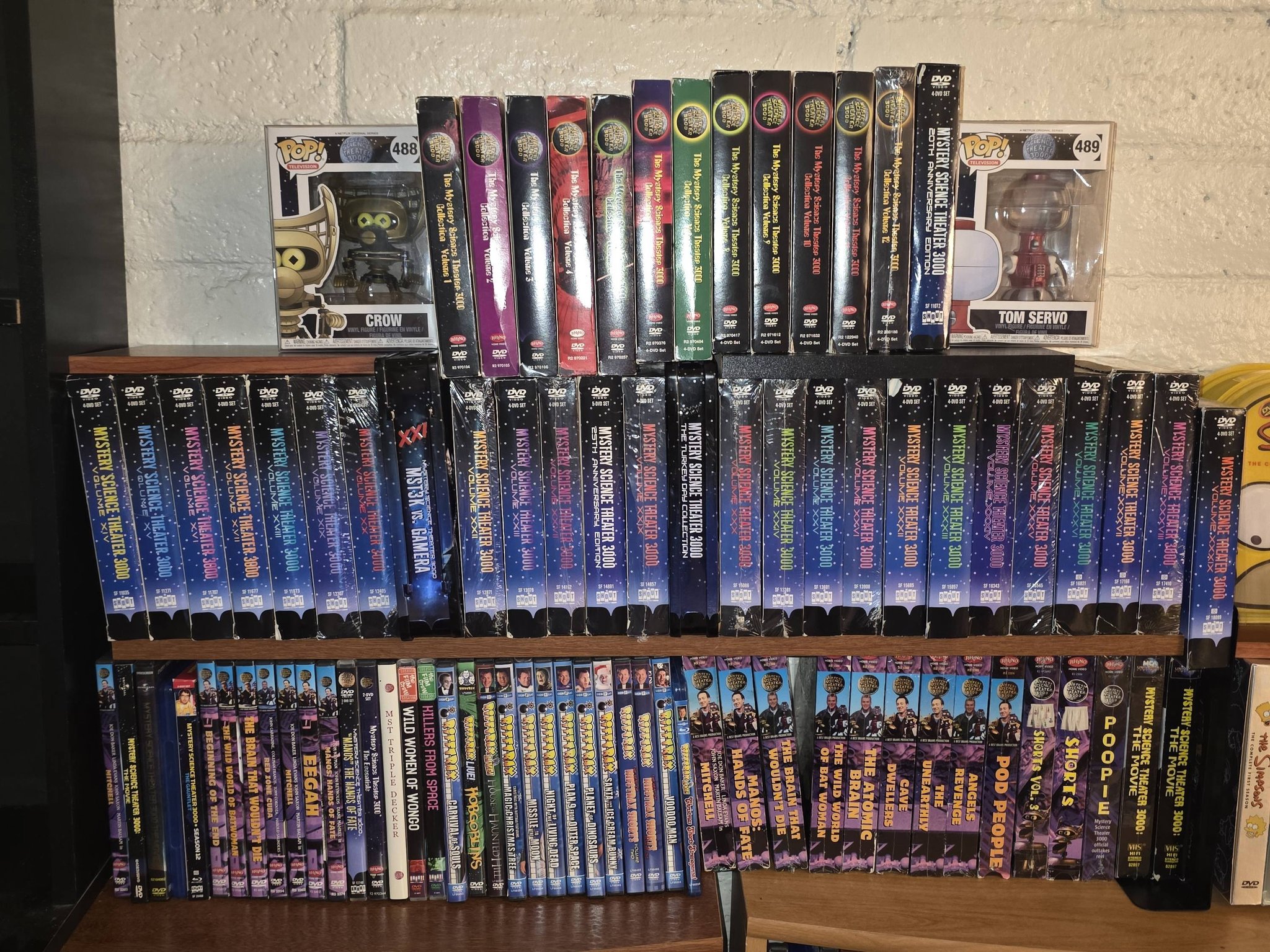 Collecting complete sets of The Simpsons and Mystery Science