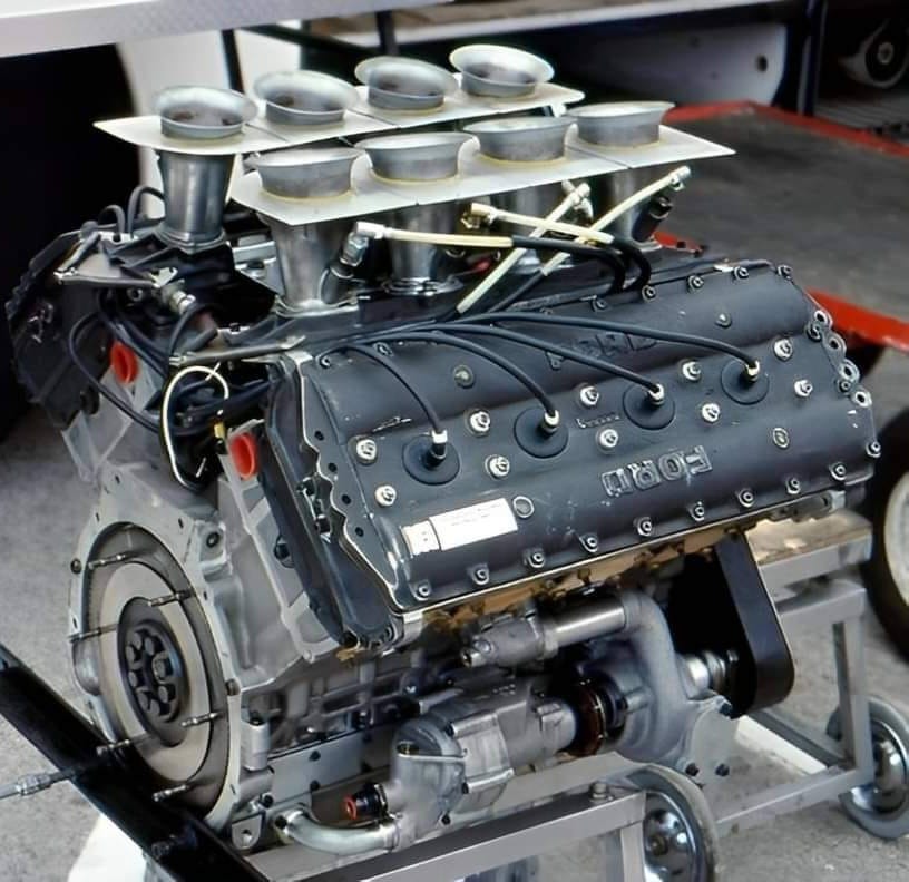 Ford Cosworth DFV engine in a 1966 GT40 replica