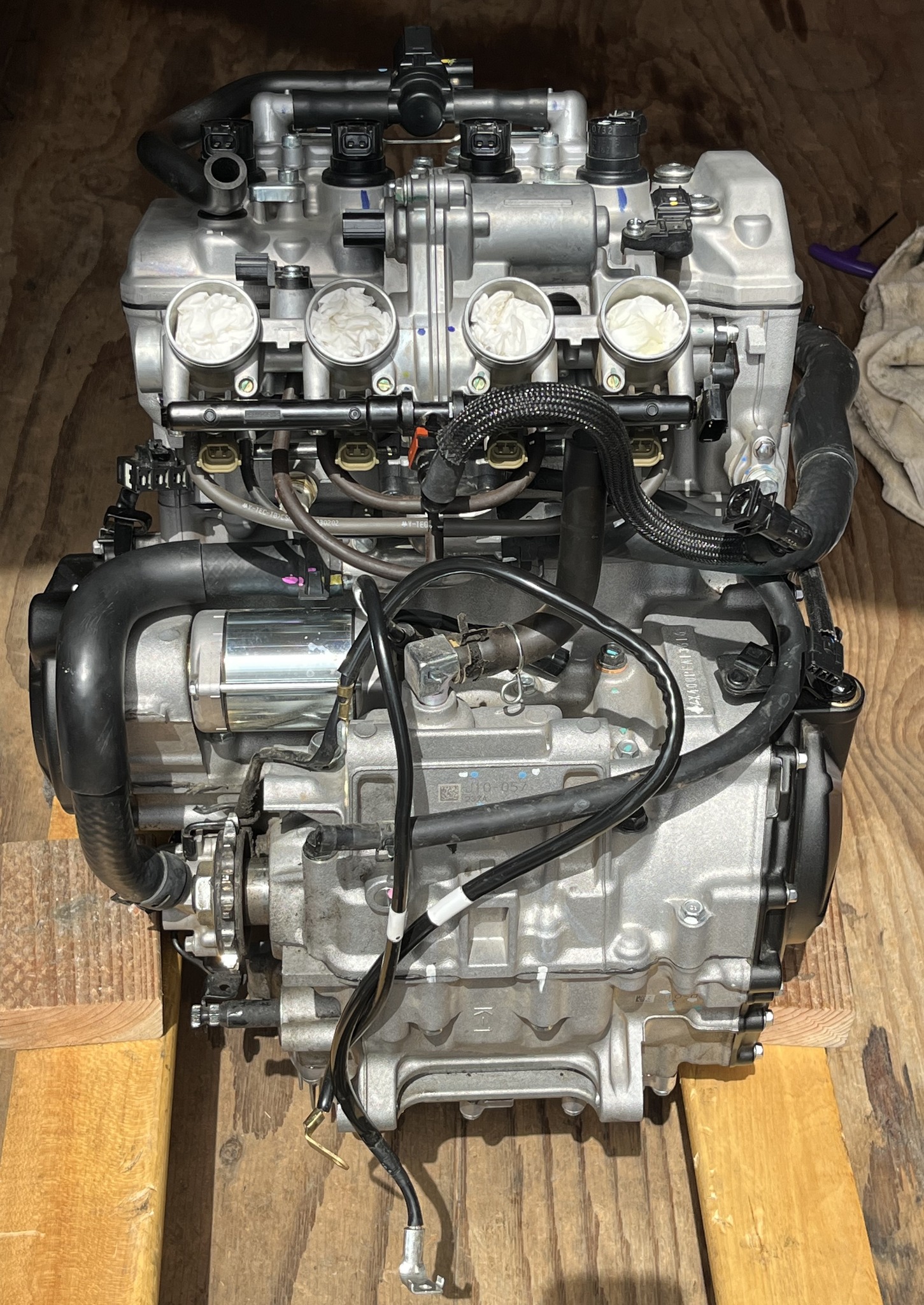 Kawasaki zx-4rr complete engine for sale