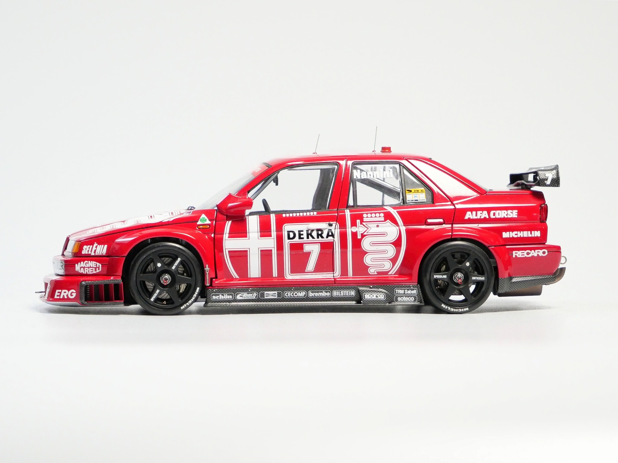 Tamiya Alfa Romeo 155 DTM 1/24 scale model build with upgrades
