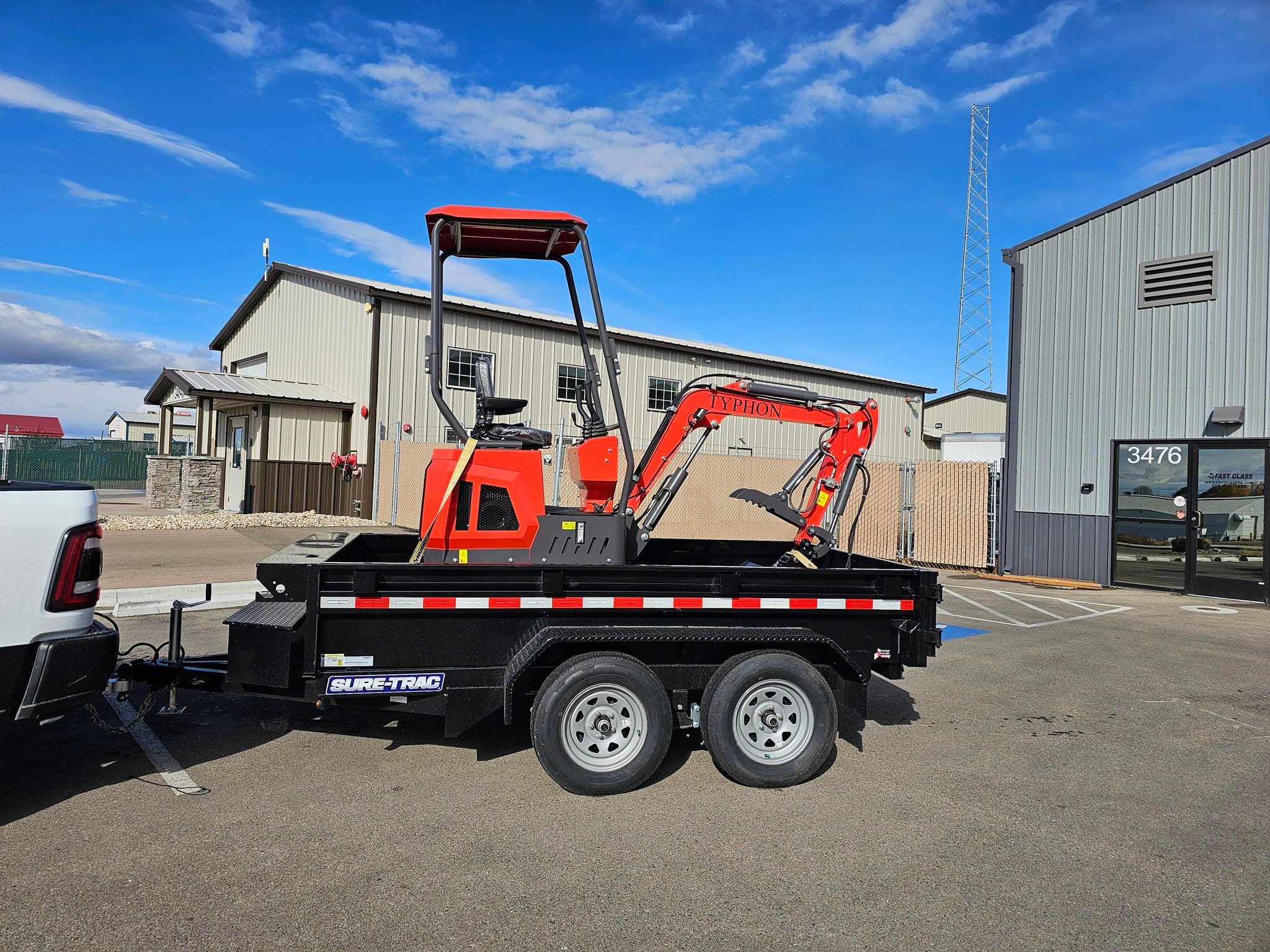 What to check on a new Typhon Terror One excavator?