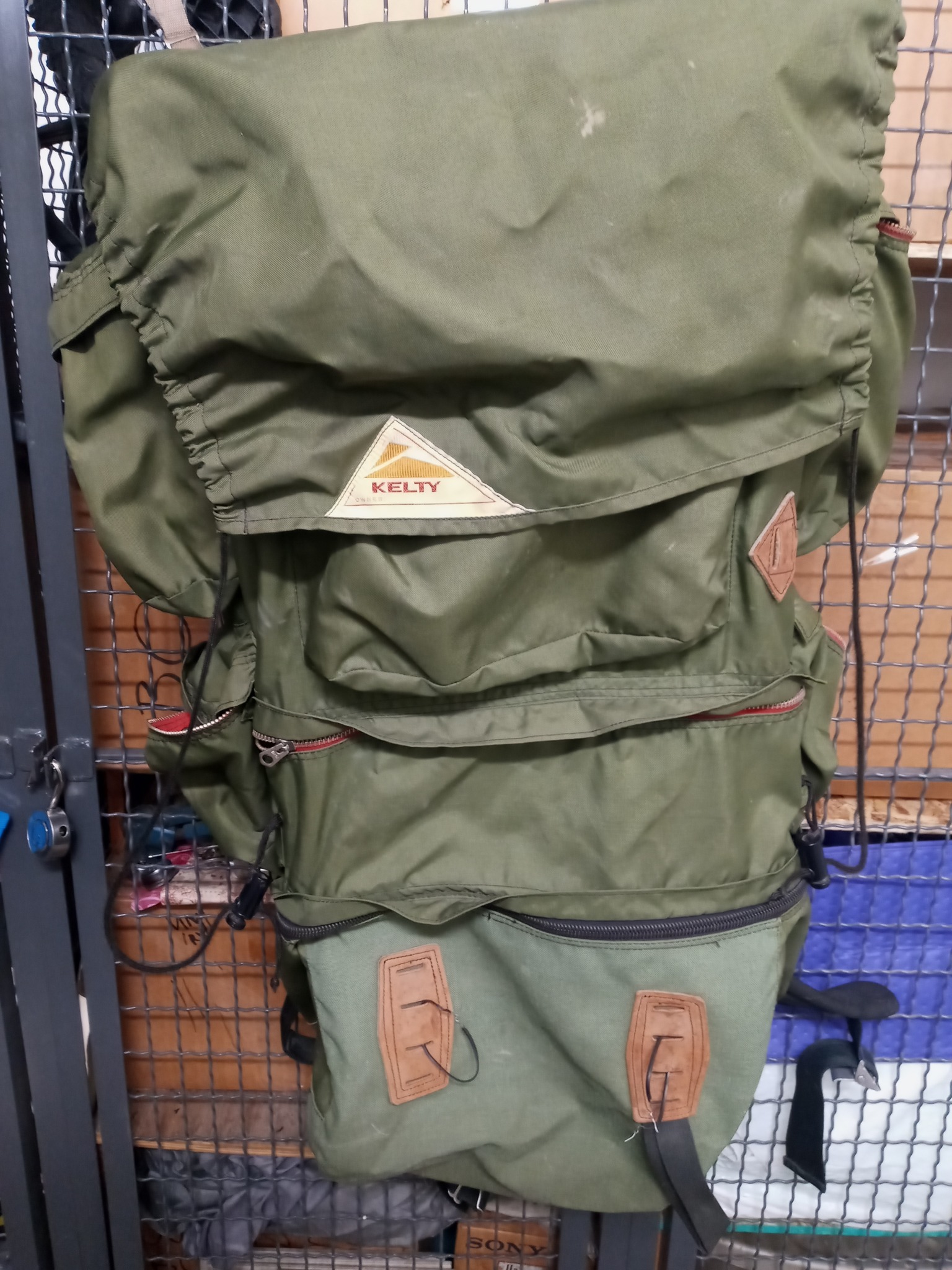 Vintage Kelty Backpacks from the 1960s and 1970s