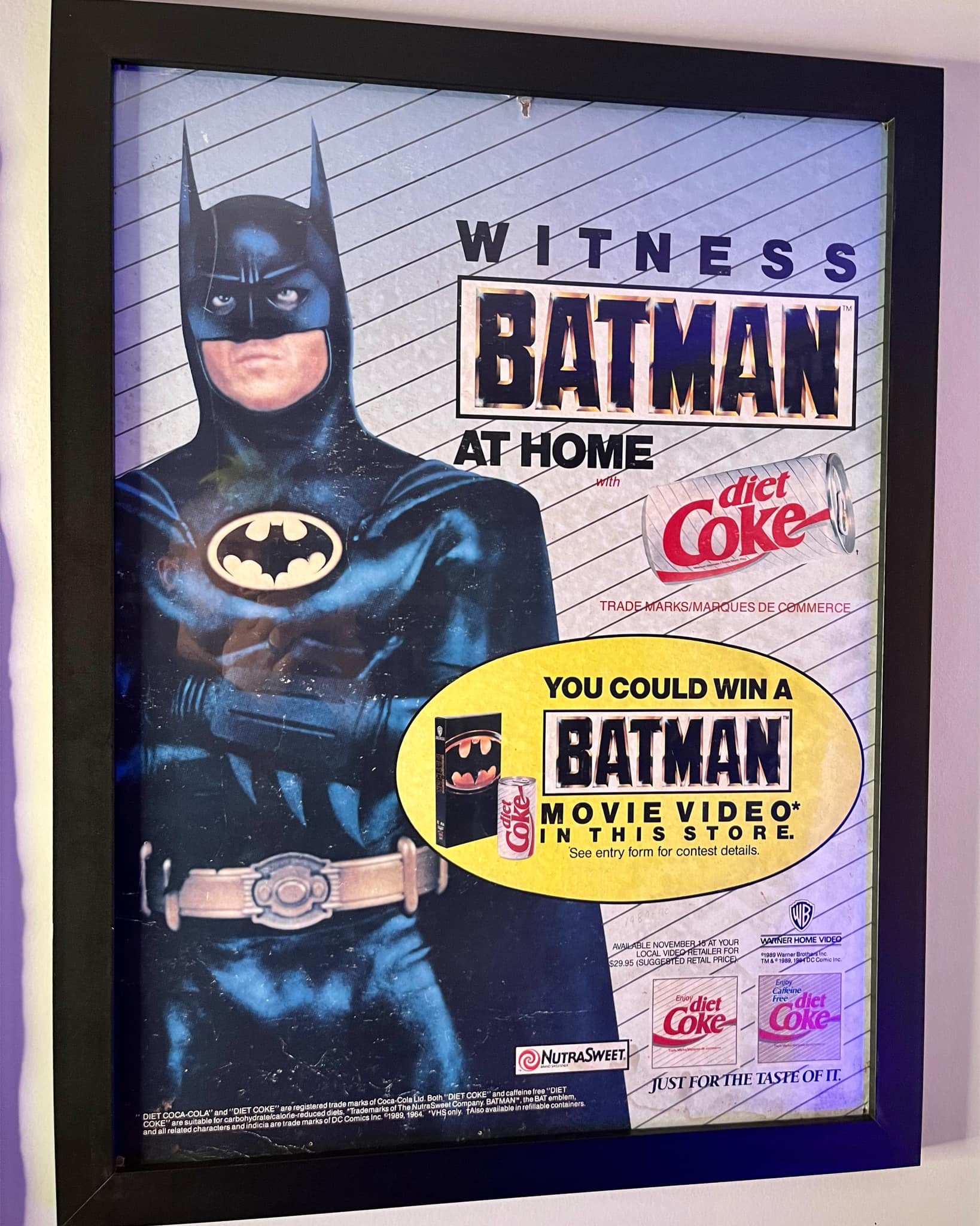 Just arrived in the Batcave. A vintage Batman 