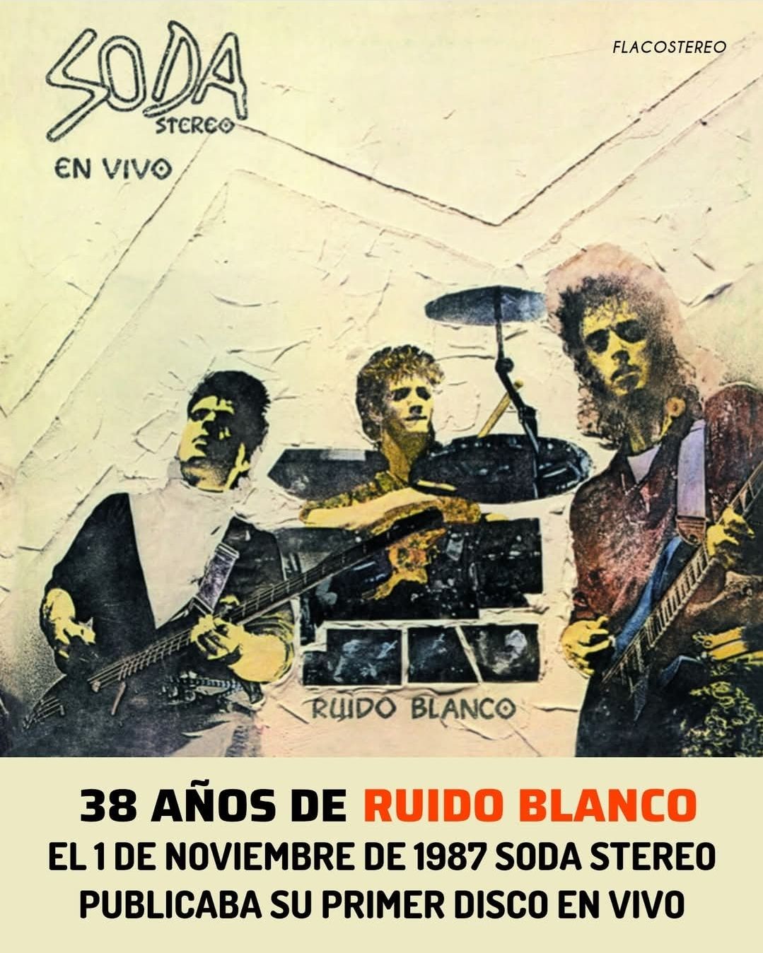SODA STEREO | Foto inédita con historia The Supremes (Monica Green