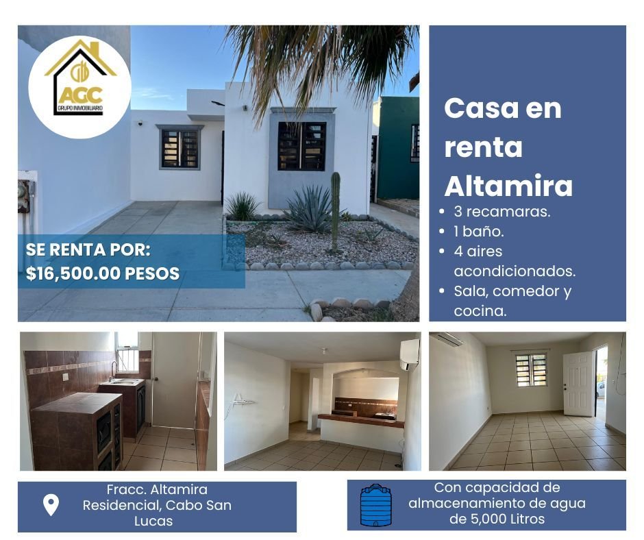 Venta y renta de inmuebles Los Cabos! | casa Altamira en renta | Facebook