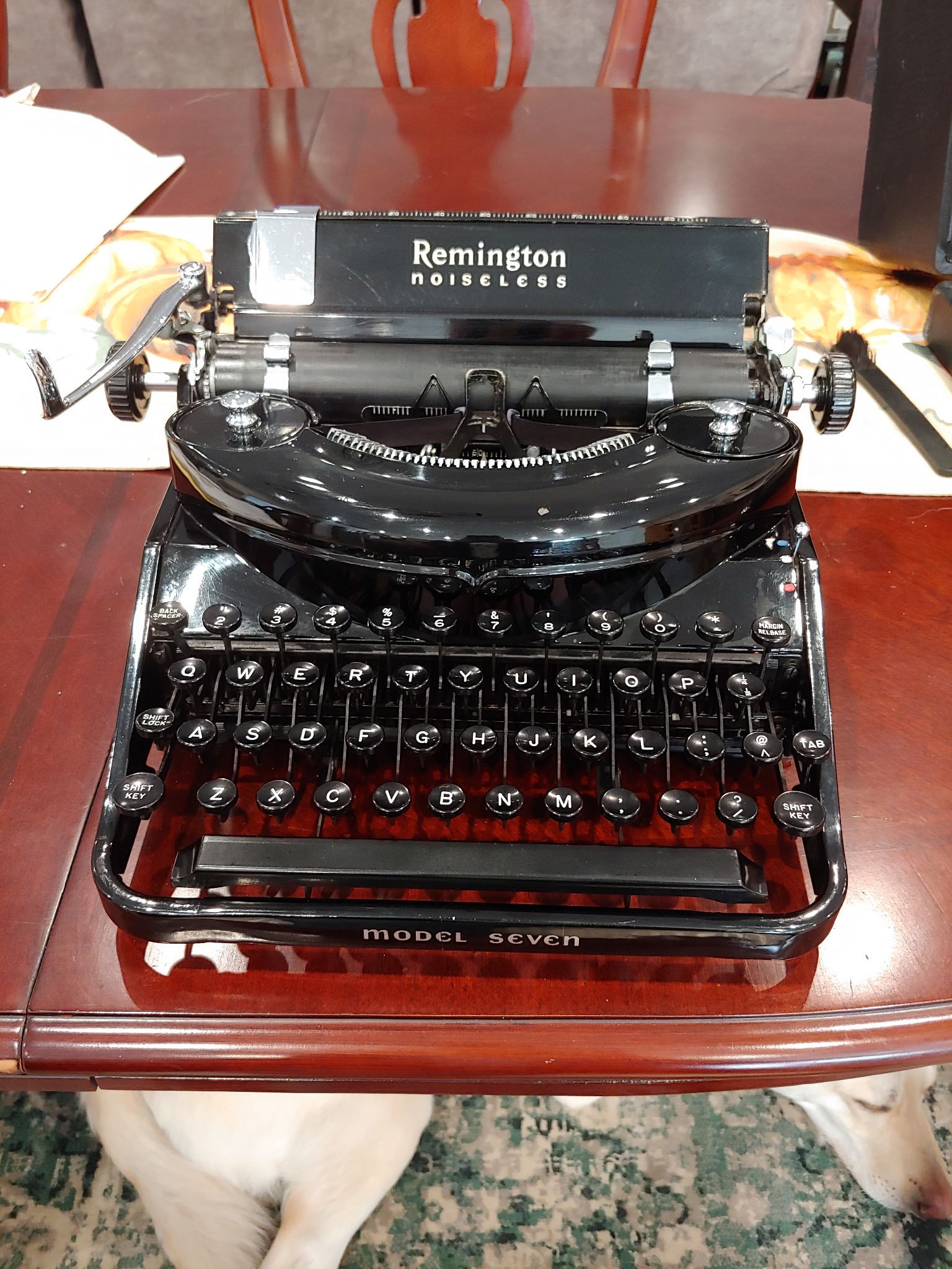 Restoring a 1938 Remington Noiseless 7 Deluxe typewriter