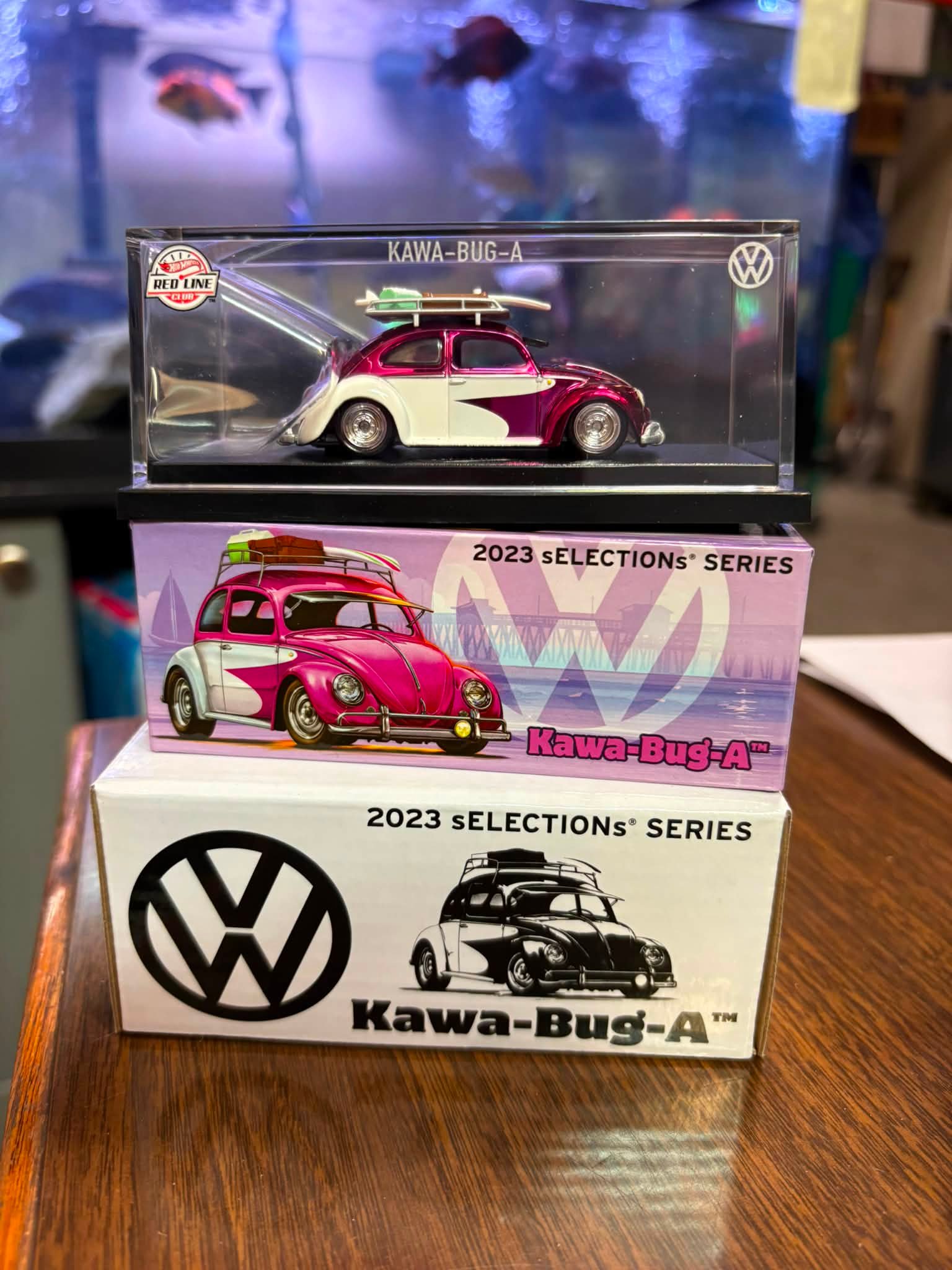 Rlc Kawa-Bug-A Hot Wheels for sale, pink and plum, $170 shipped