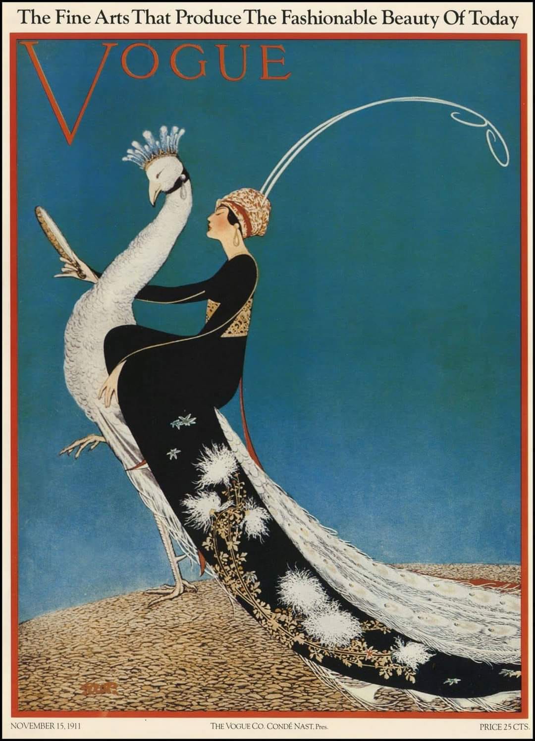 Vogue Cover, April 1918 George Wolfe Plank ~Plank was an American