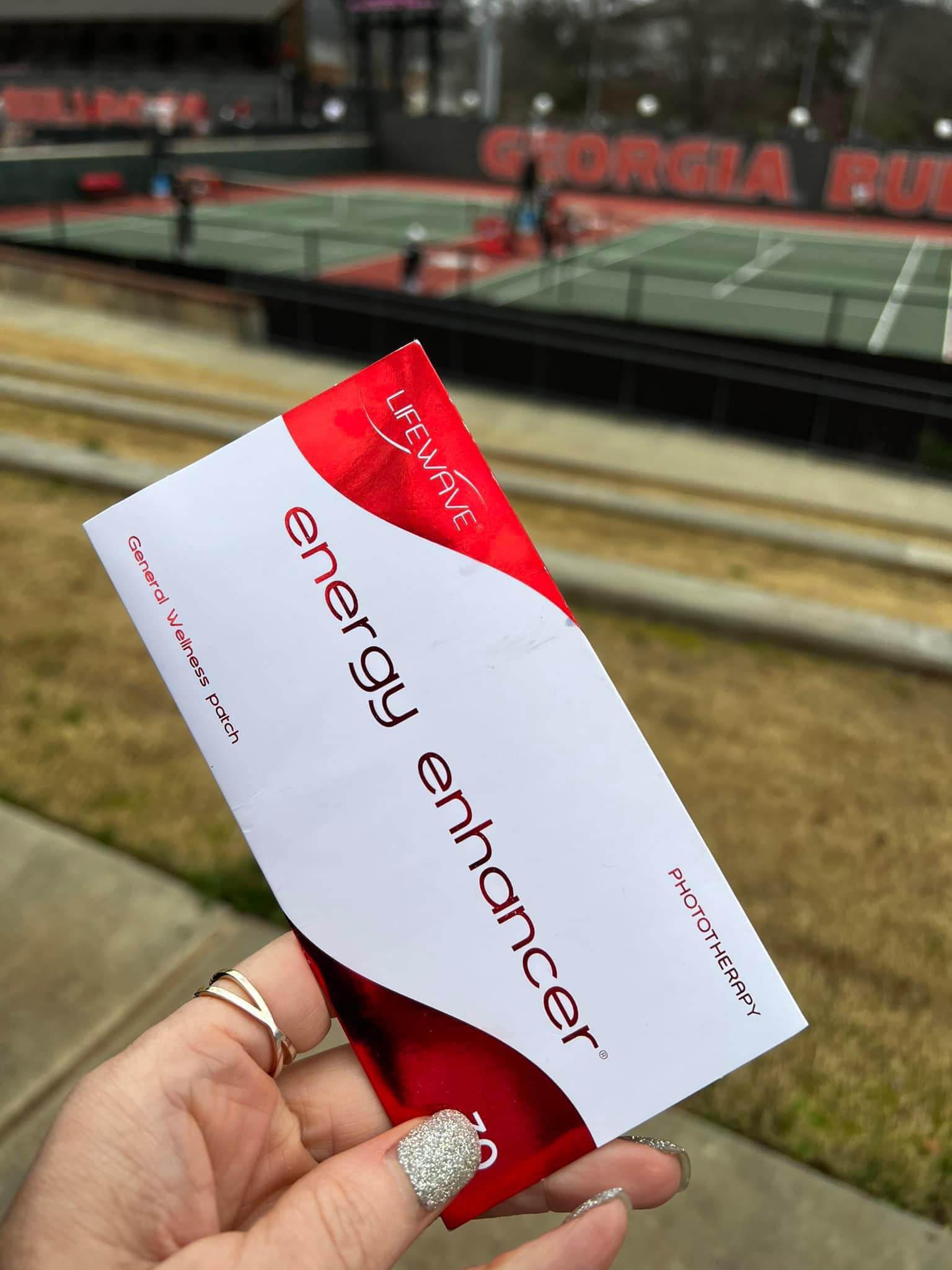 The Energy Enhancer patch helps you find a natural energy flow
