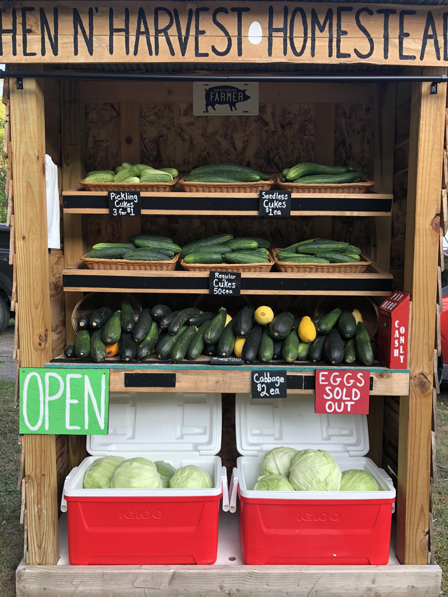 Hen N’ Harvest Homestead Honest Stand | Facebook