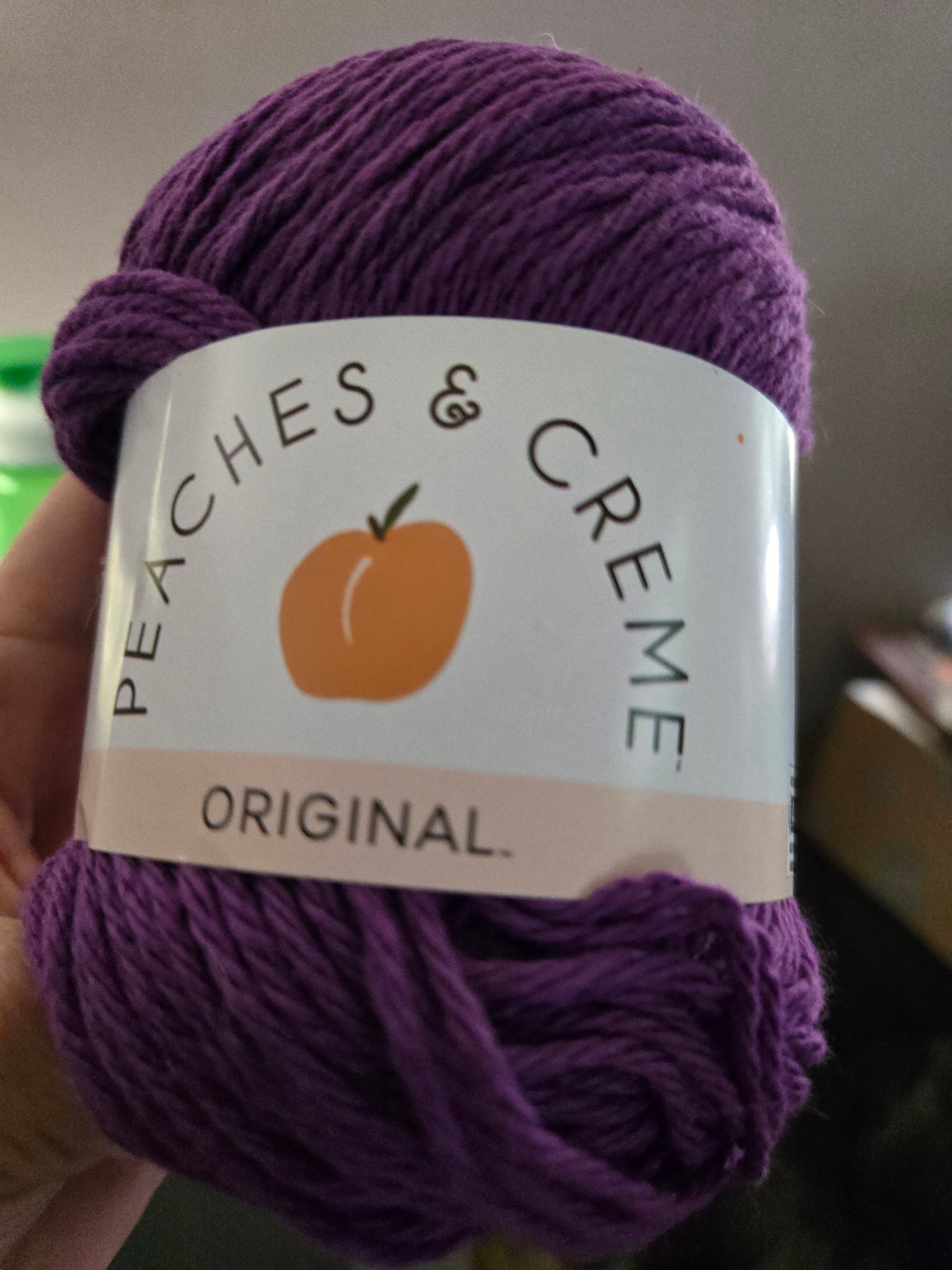 Peaches And Cream Ocean Stripes Cotton Yarn Cone, (14 Oz Cone
