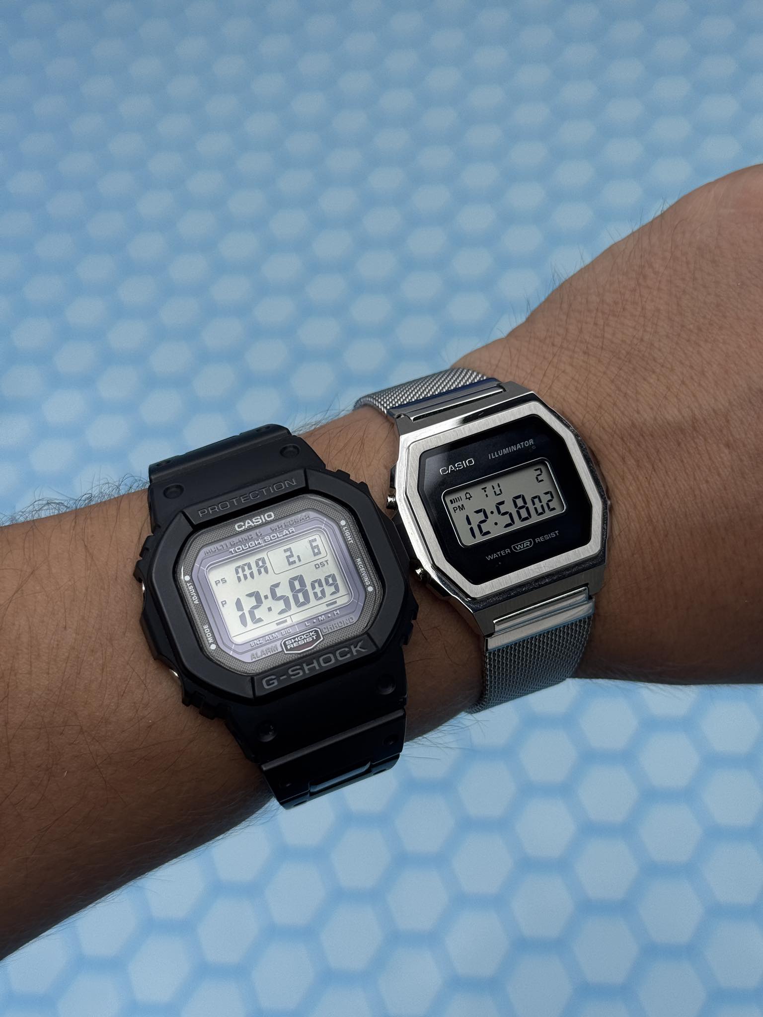 Casio a1000 watch review with stainless steel and mineral crystal