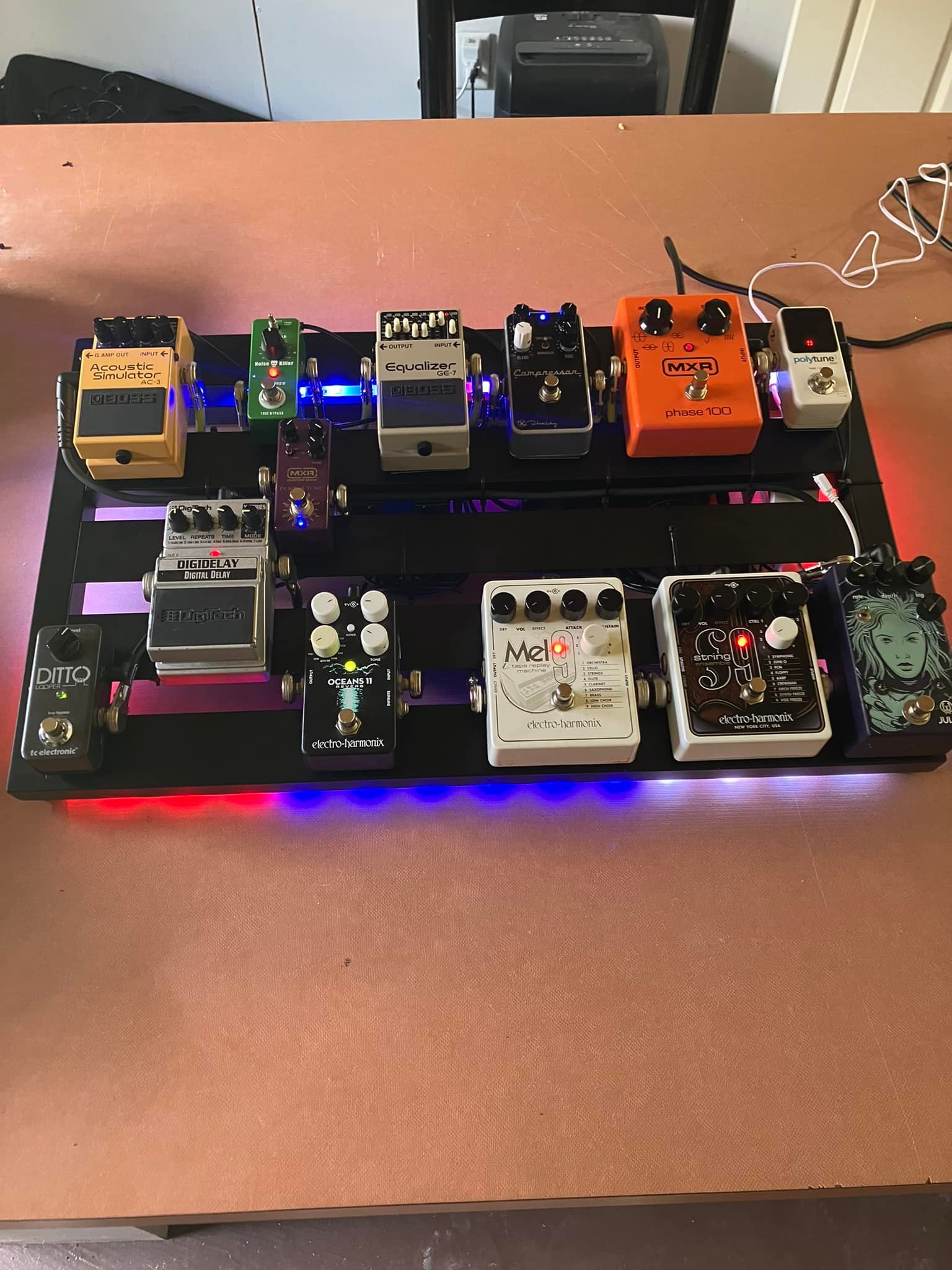 strymon Ojai & Electro Harmonics ペダルライザー