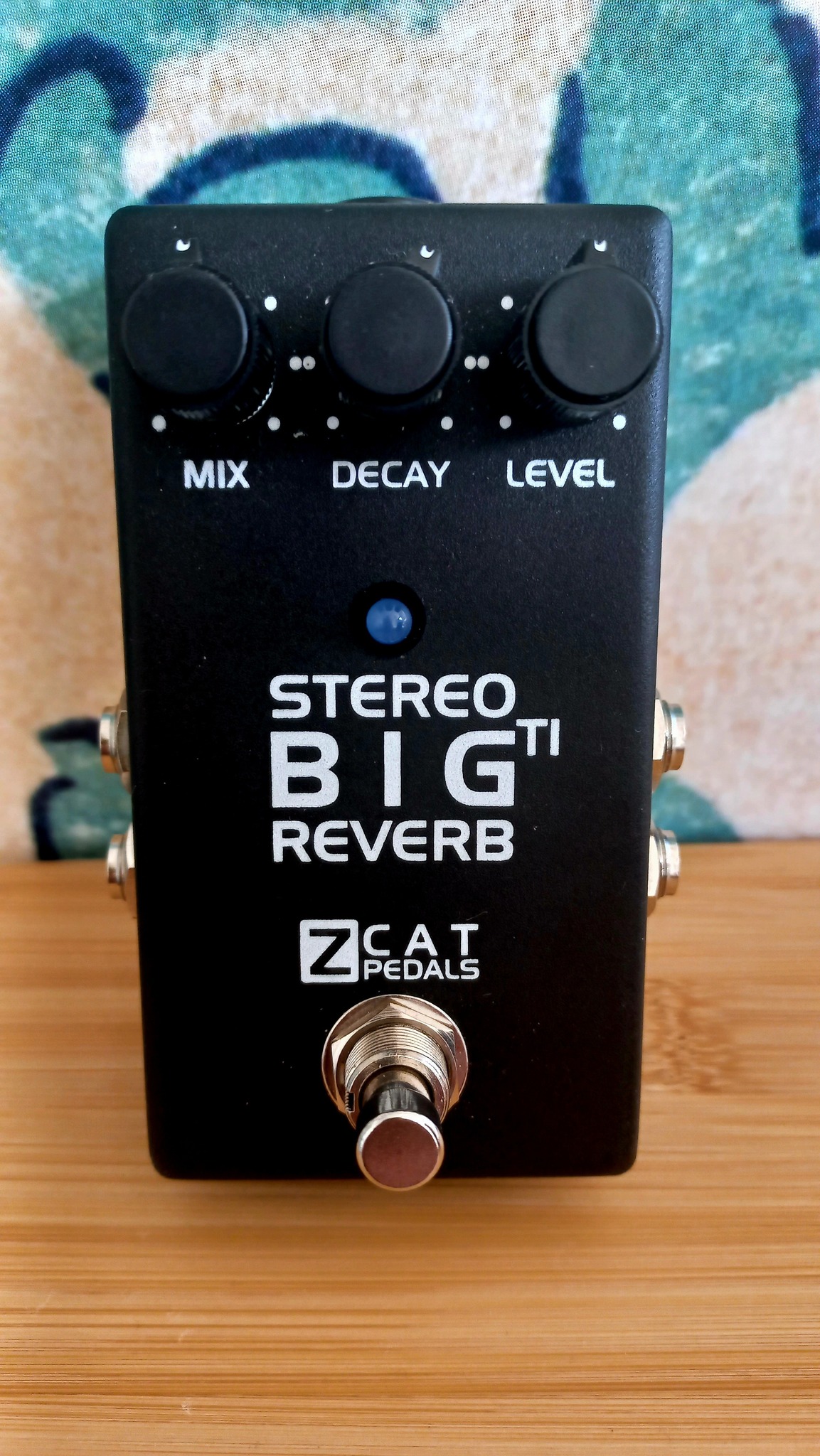 ZCAT Stereo Reverb pedal for ambient guitar soundscapes?