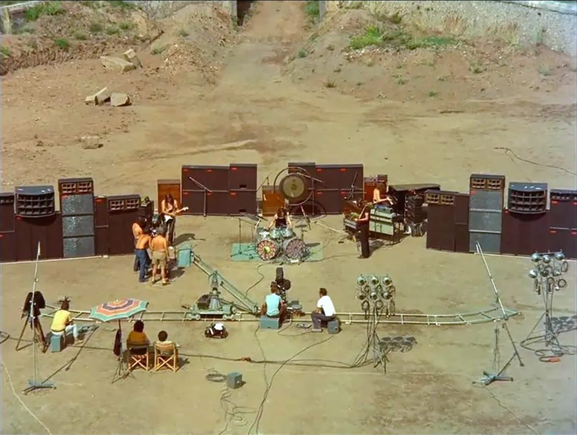 Iwan - Pink Floyd: Live at Pompeii is a 1972 concert film directed by ...