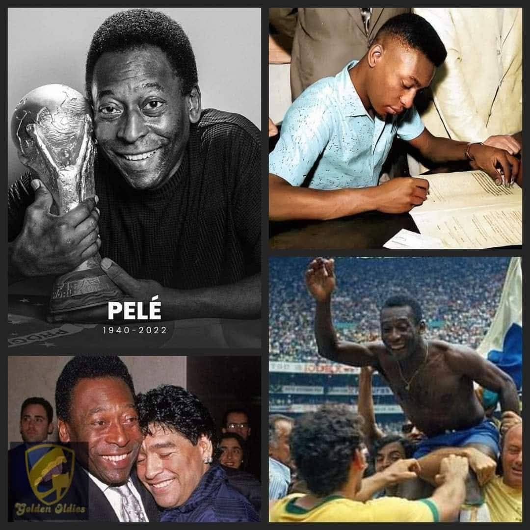 🇧🇷💭 On this day, in 1940, the legendary Pele was born. 𝑶𝒏𝒆