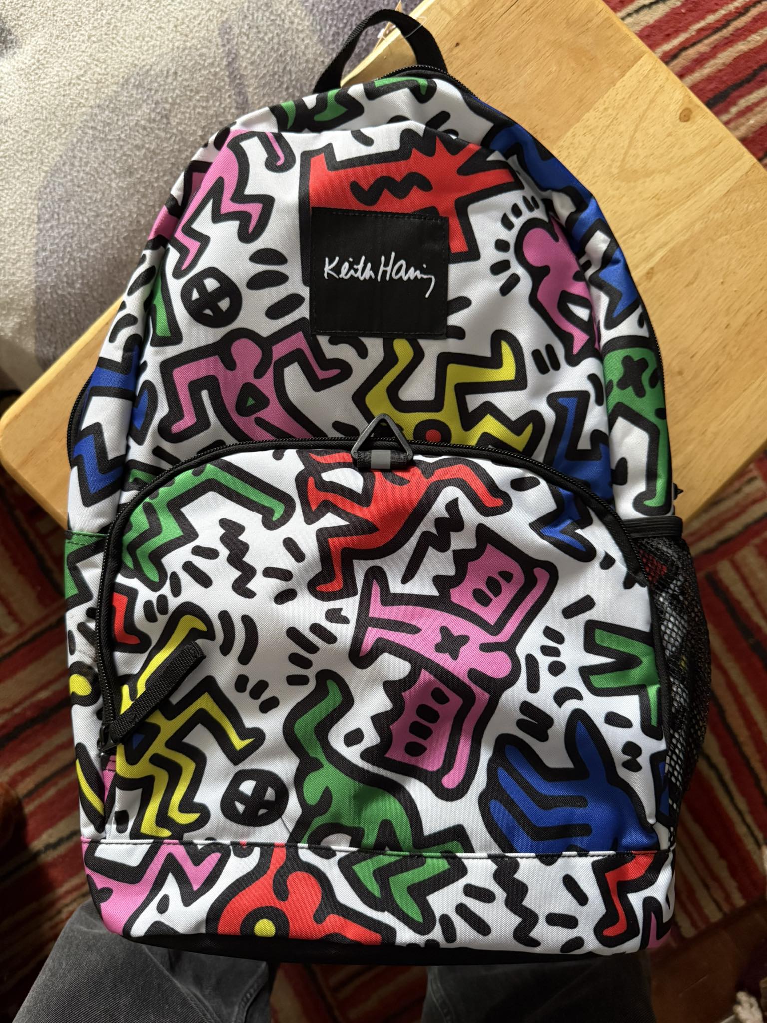 keith haring mini backpack Coach Disney Mickey Mouse X Small West Crossbody The graphic details Coach Keith Haring Mini Backpack