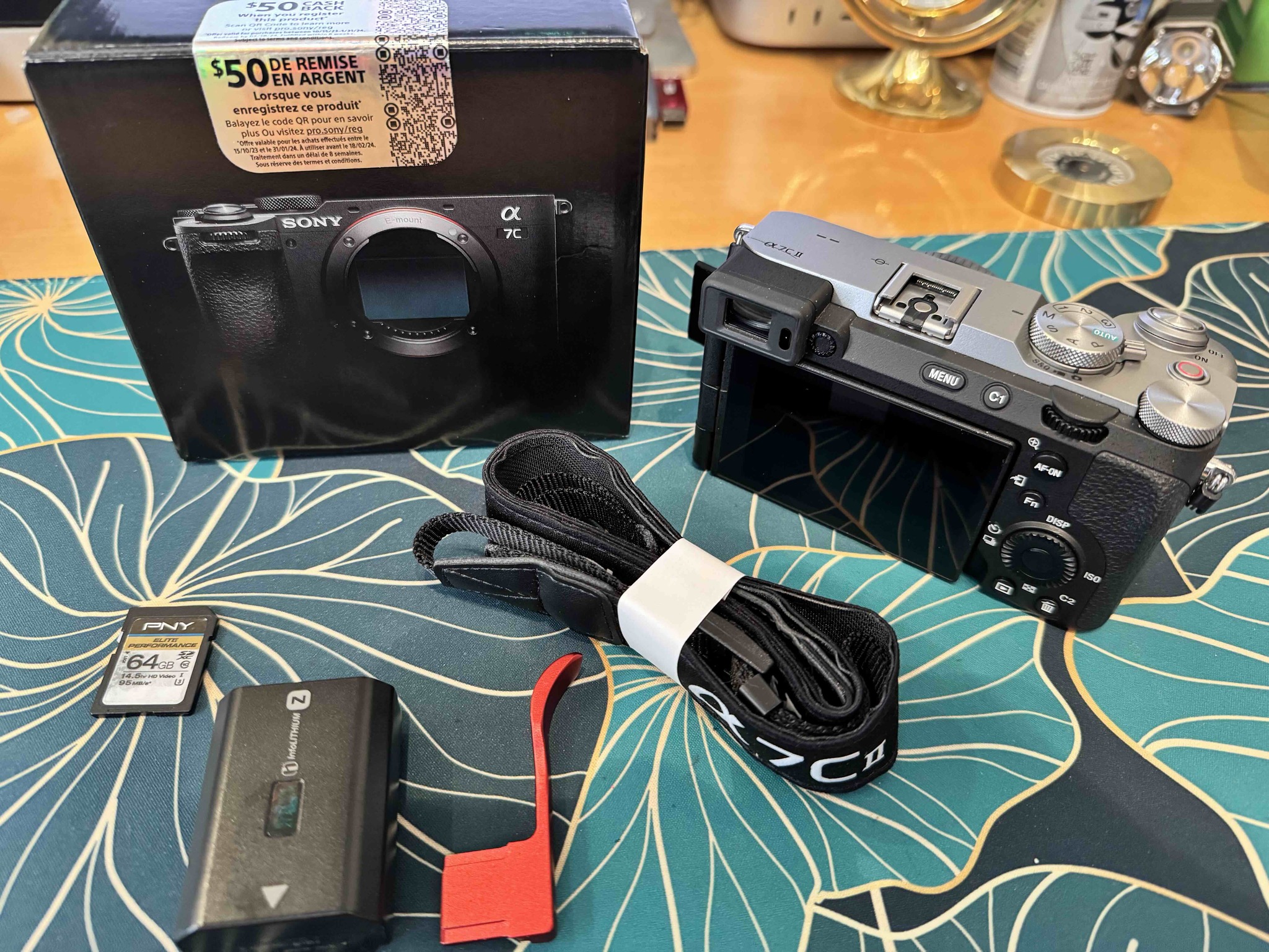 Sony a7c body for sale with smallrig cage