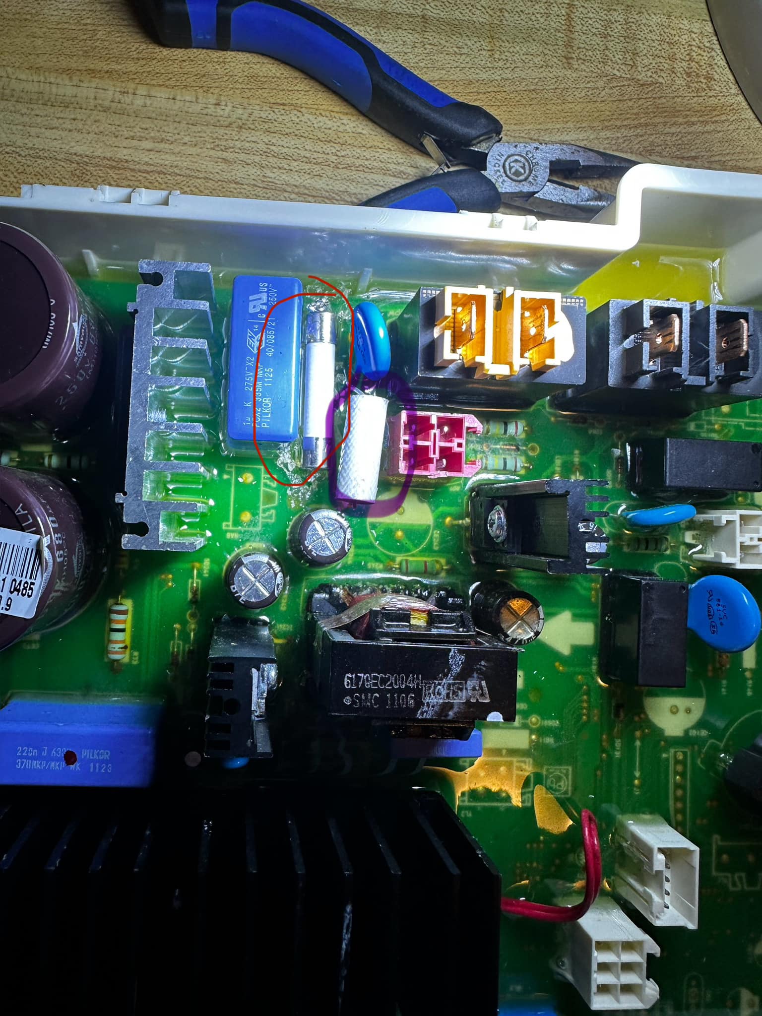 Lg AP5255786 / EBR62545101 Main Pcb Power Control