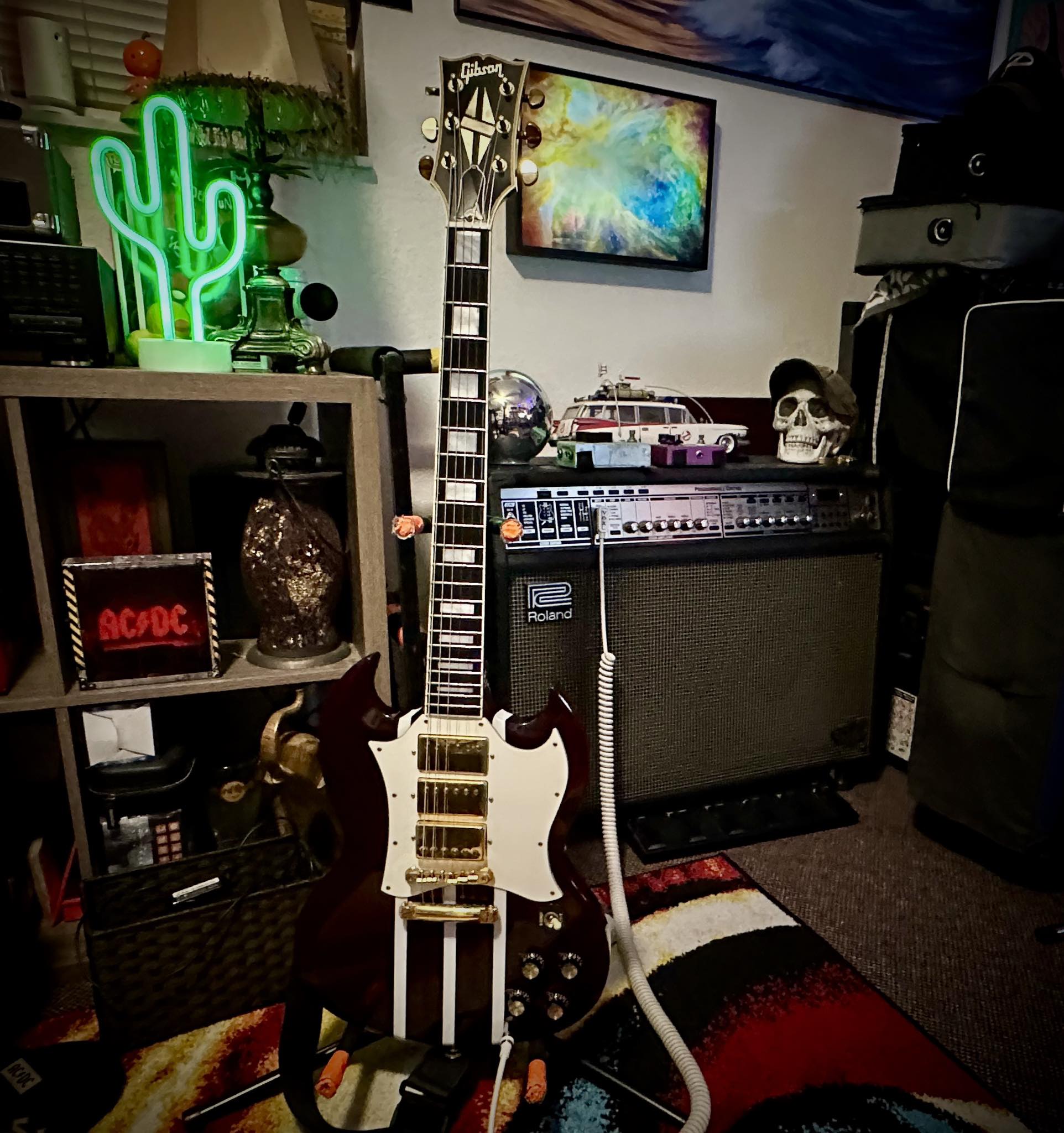 Customized 1992 Gibson SG 67 reissue