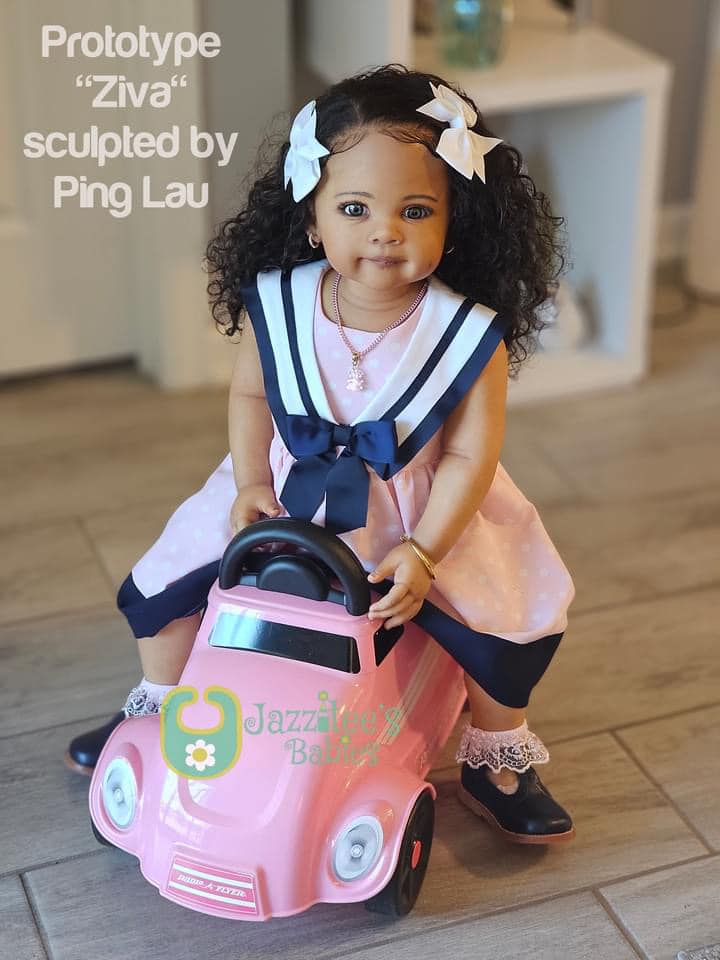 Ping Lau's Ziva reborn doll kit versions